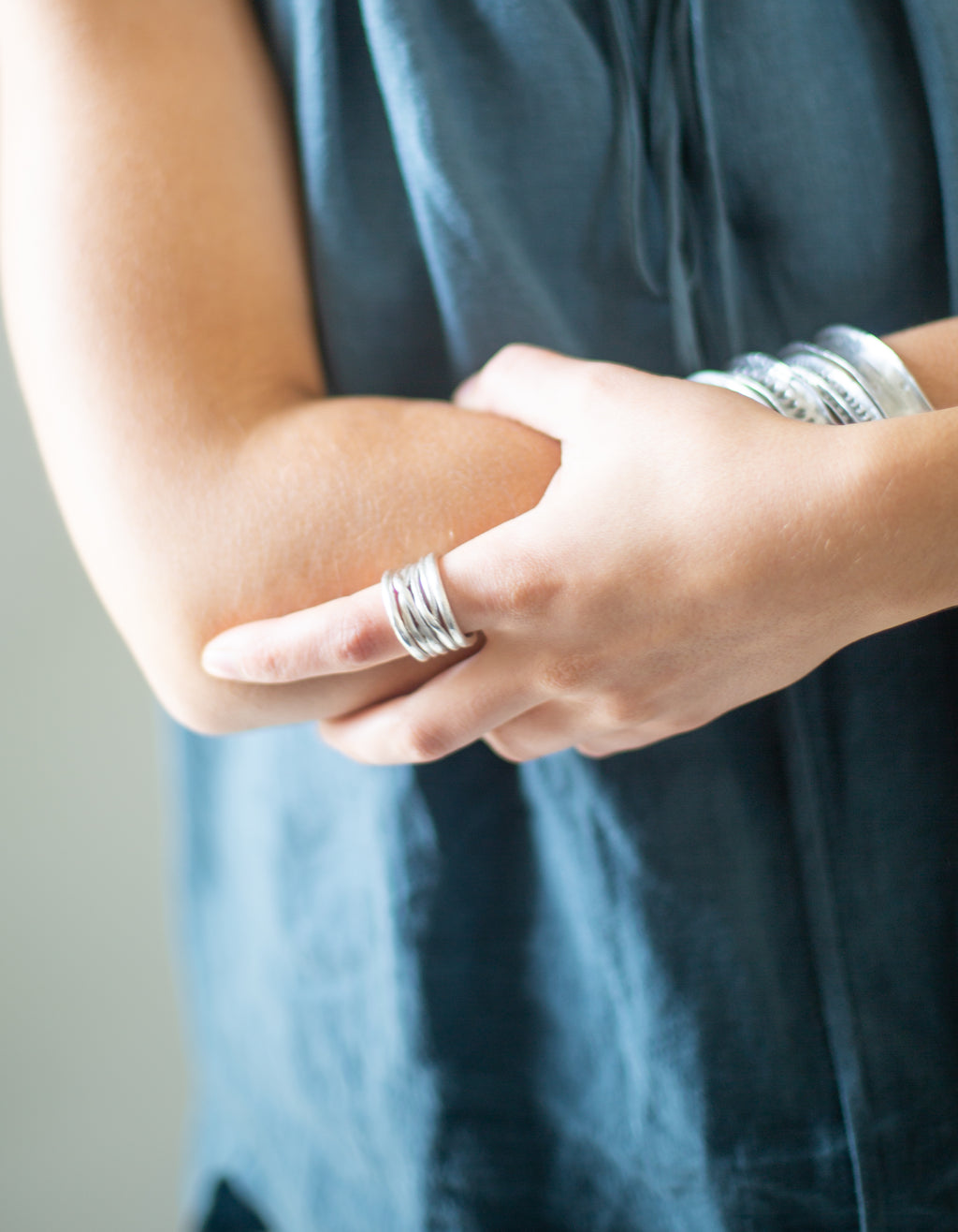 EWA Tribal | Wrap Ring | Silver