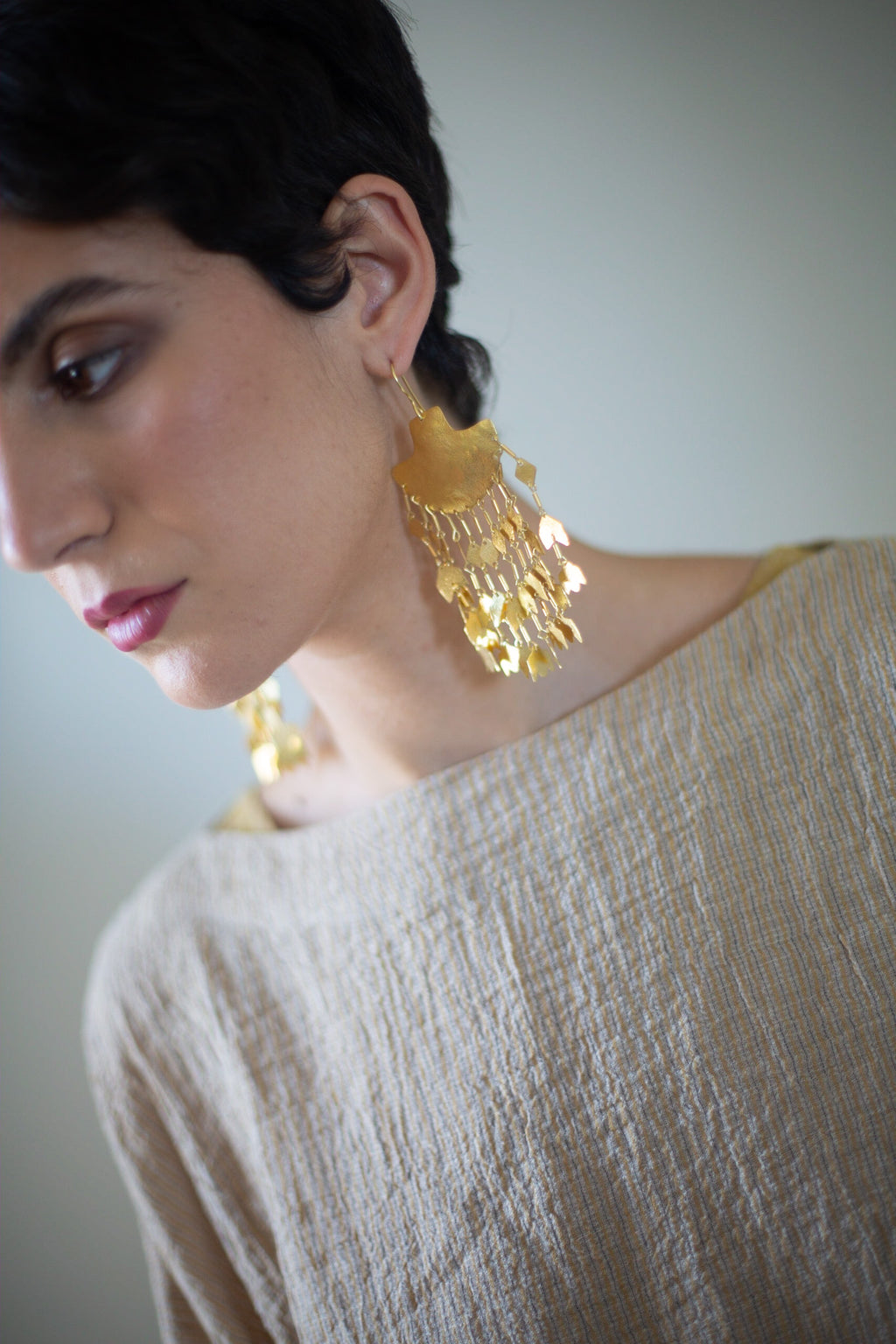 EWA Tribal | Seim Earrings Luxe | Gold