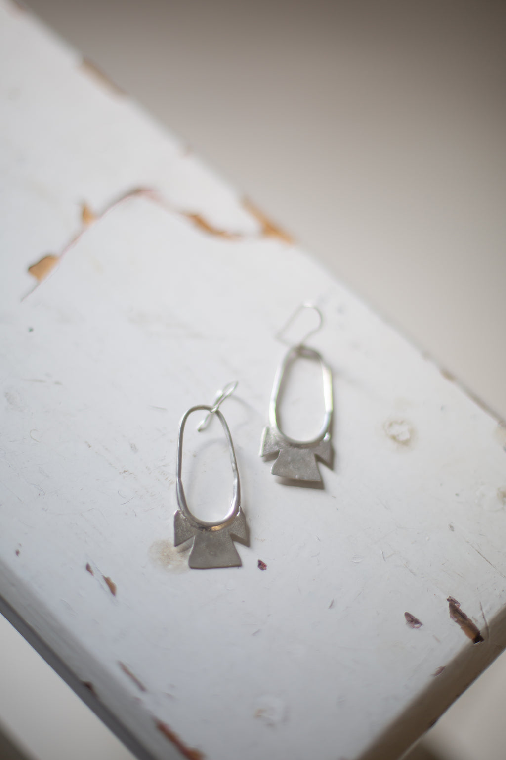 EWA Tribal | Krisa Earrings | Silver