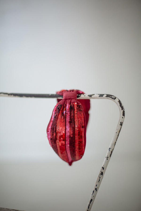 Hard Embroidered Headband | Madeline