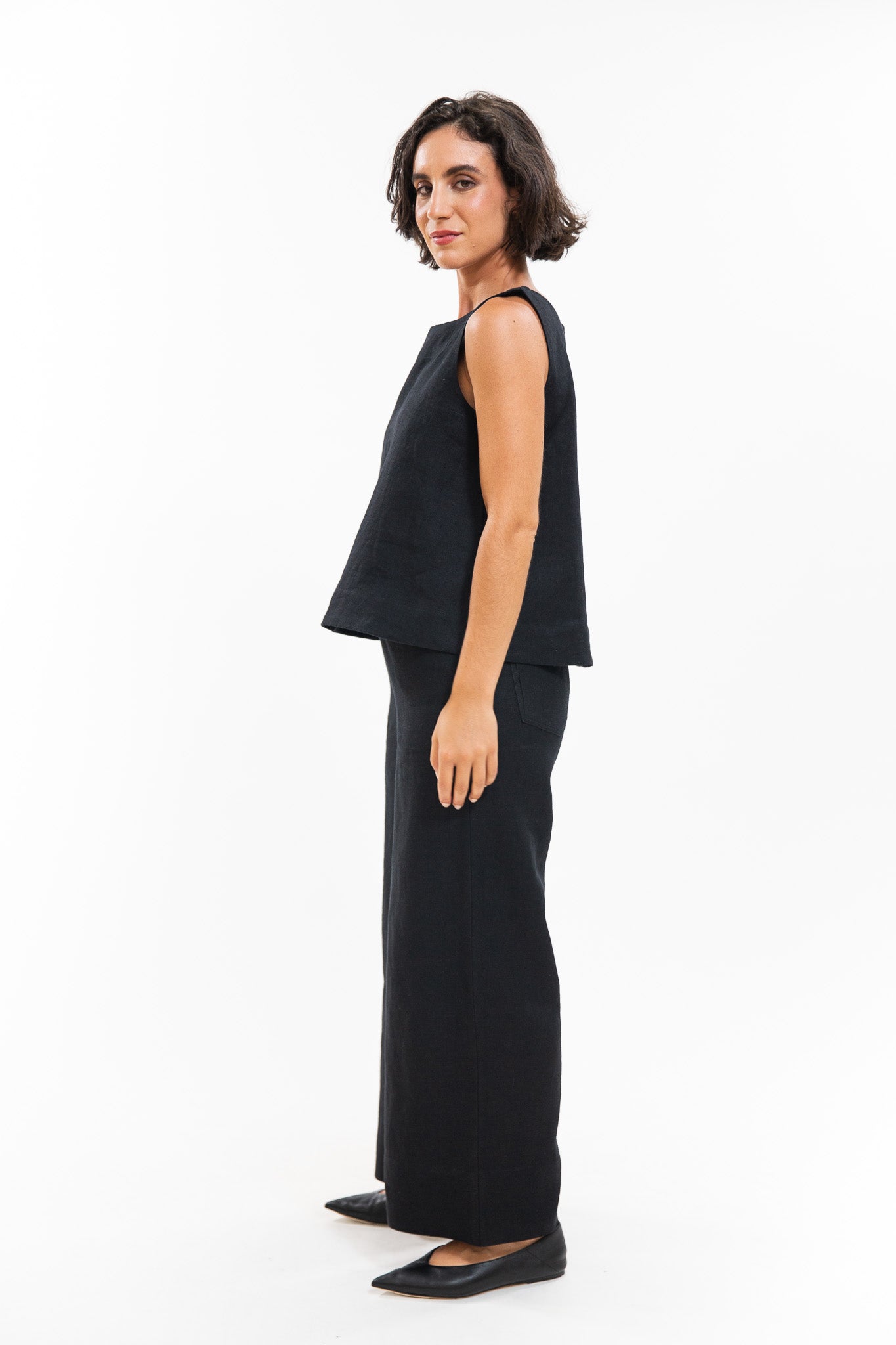 Ellis Shell Top | Black