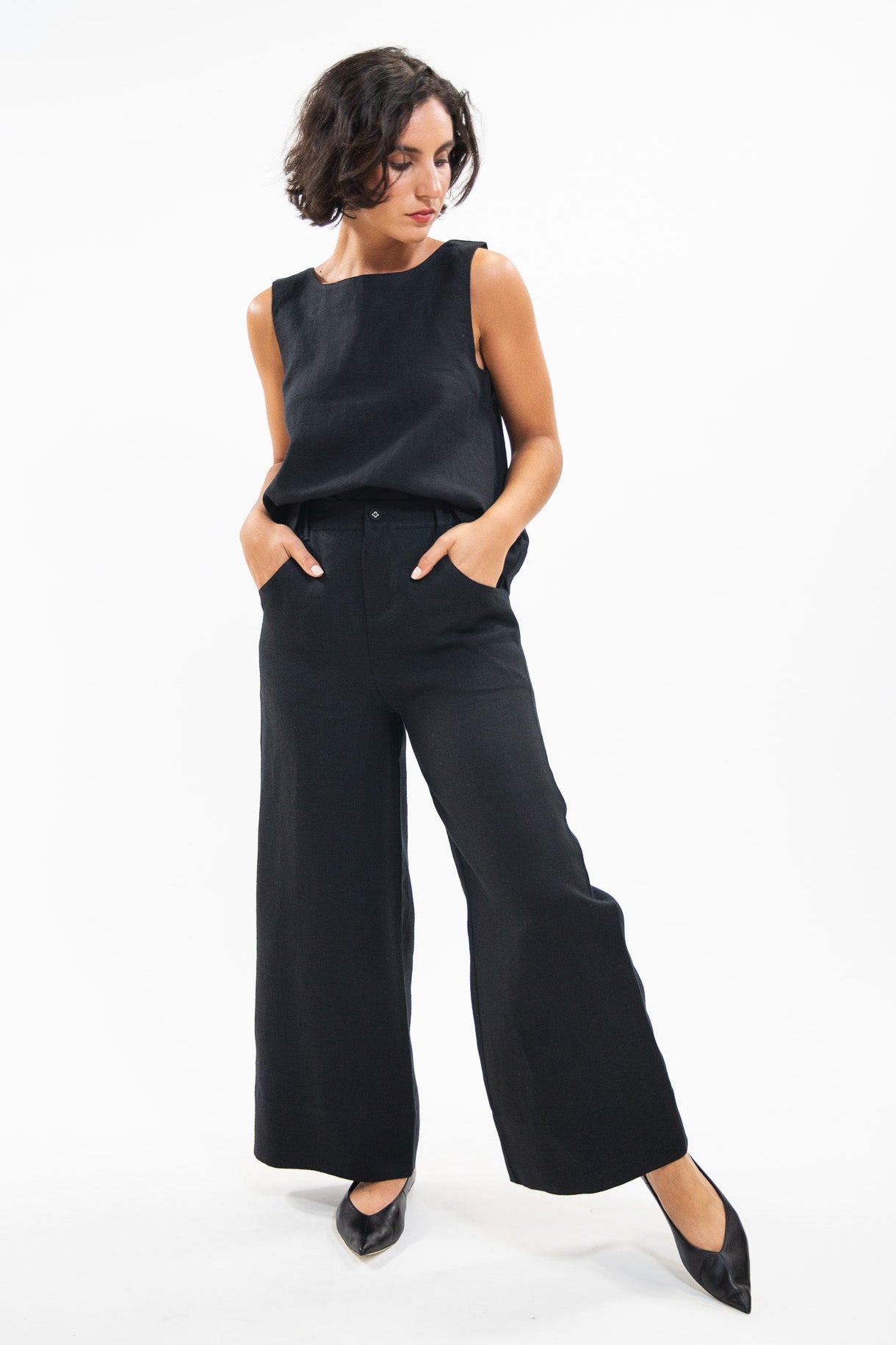 Ellis Shell Top | Black