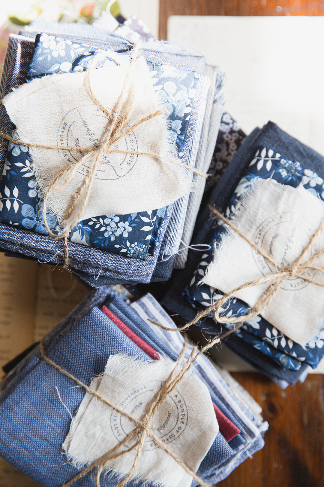 Fabric Bundle | Mixed Blue