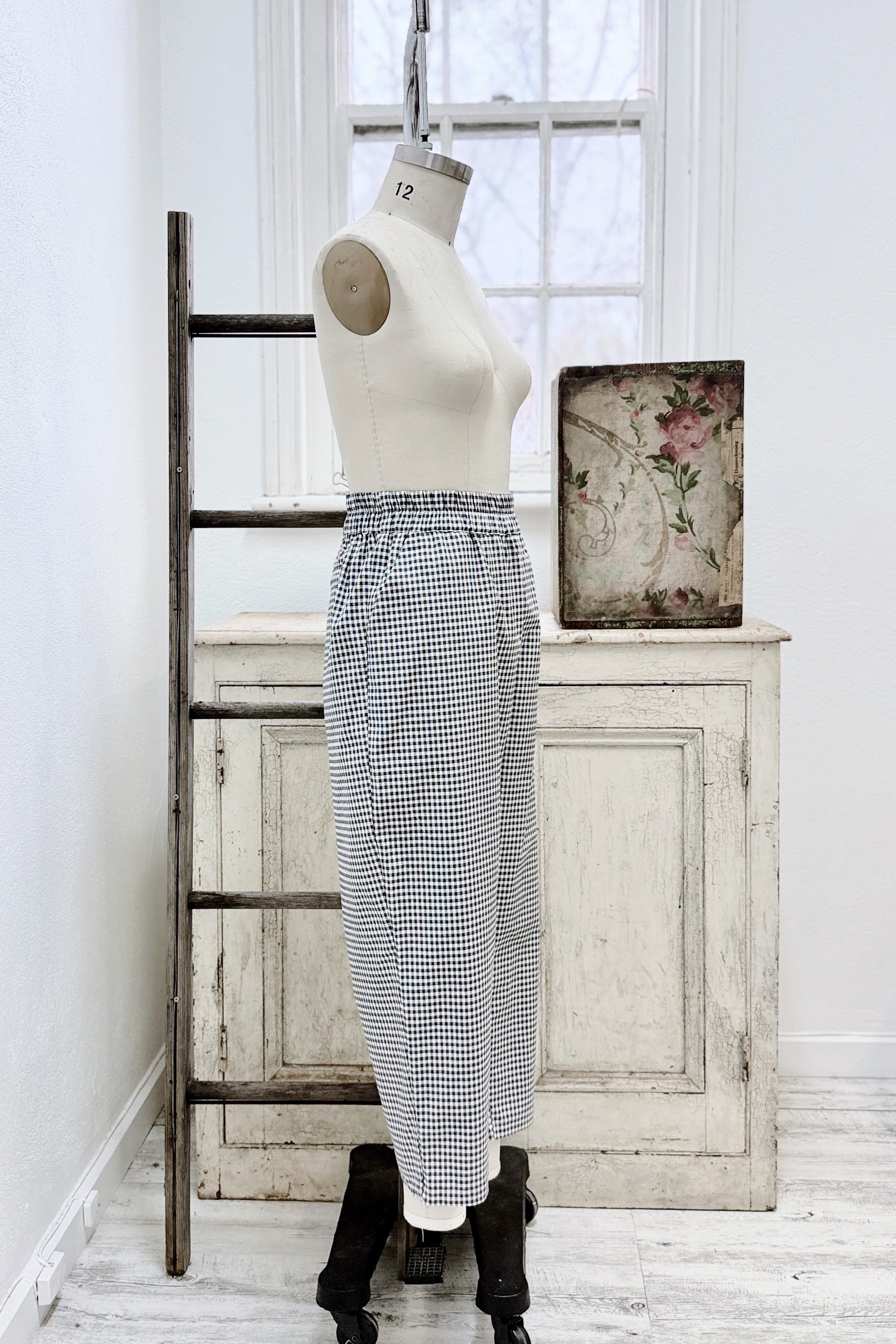 GW | Sammi Pant | Smokey Blue Check | L