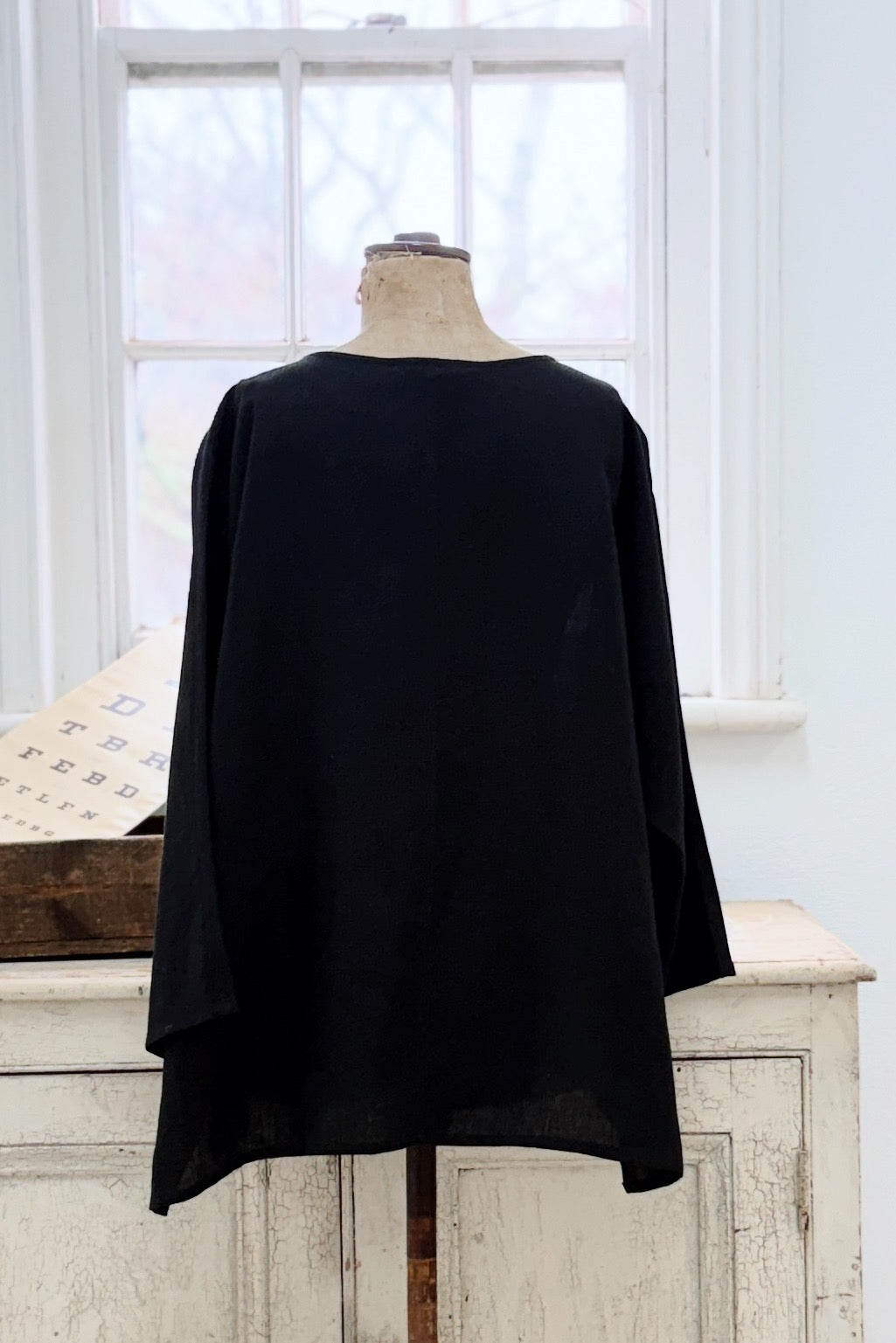GW | Leah top | Black | XL