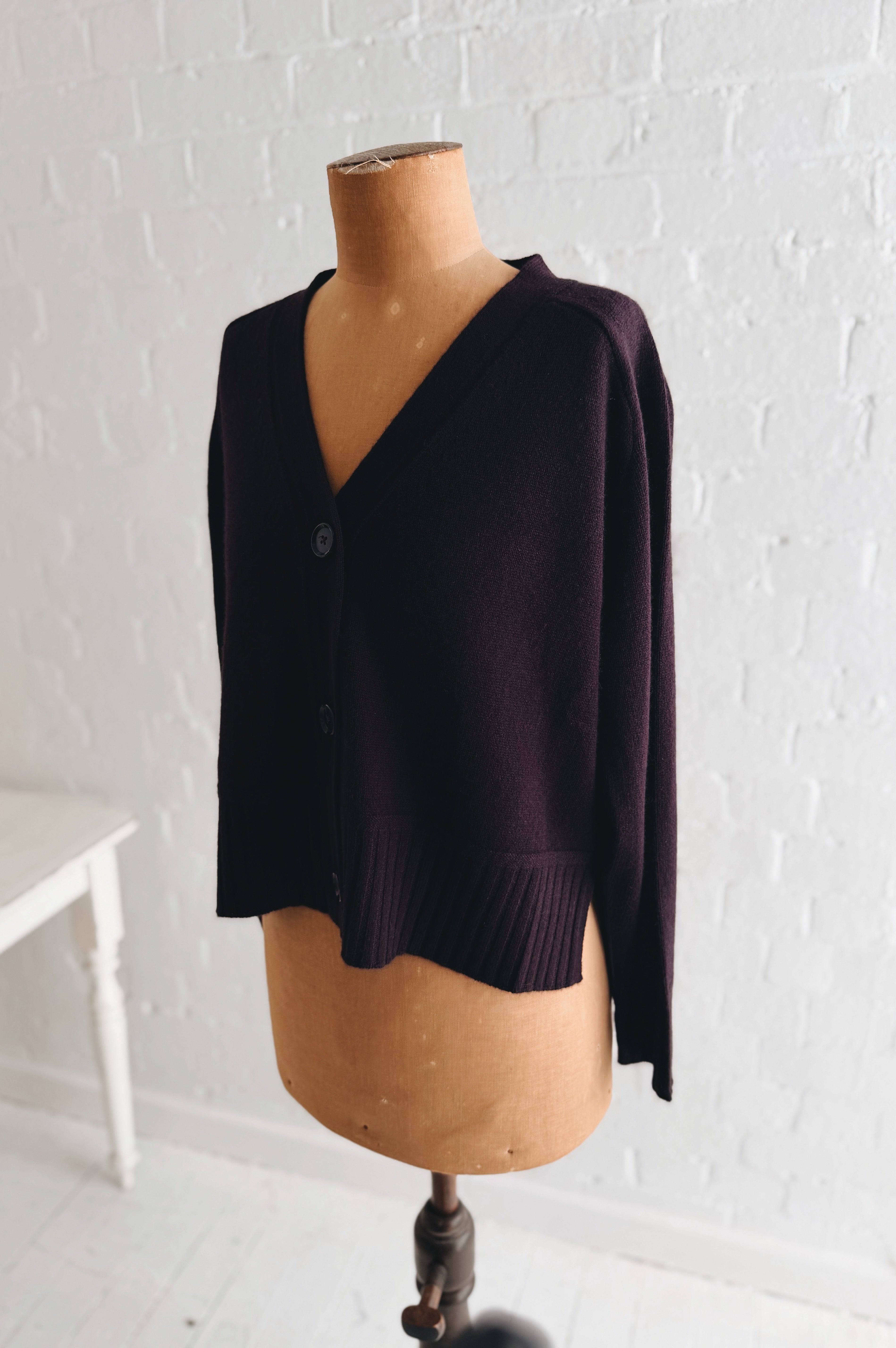 Aleger | Most Favourite Cardi | Eggplant