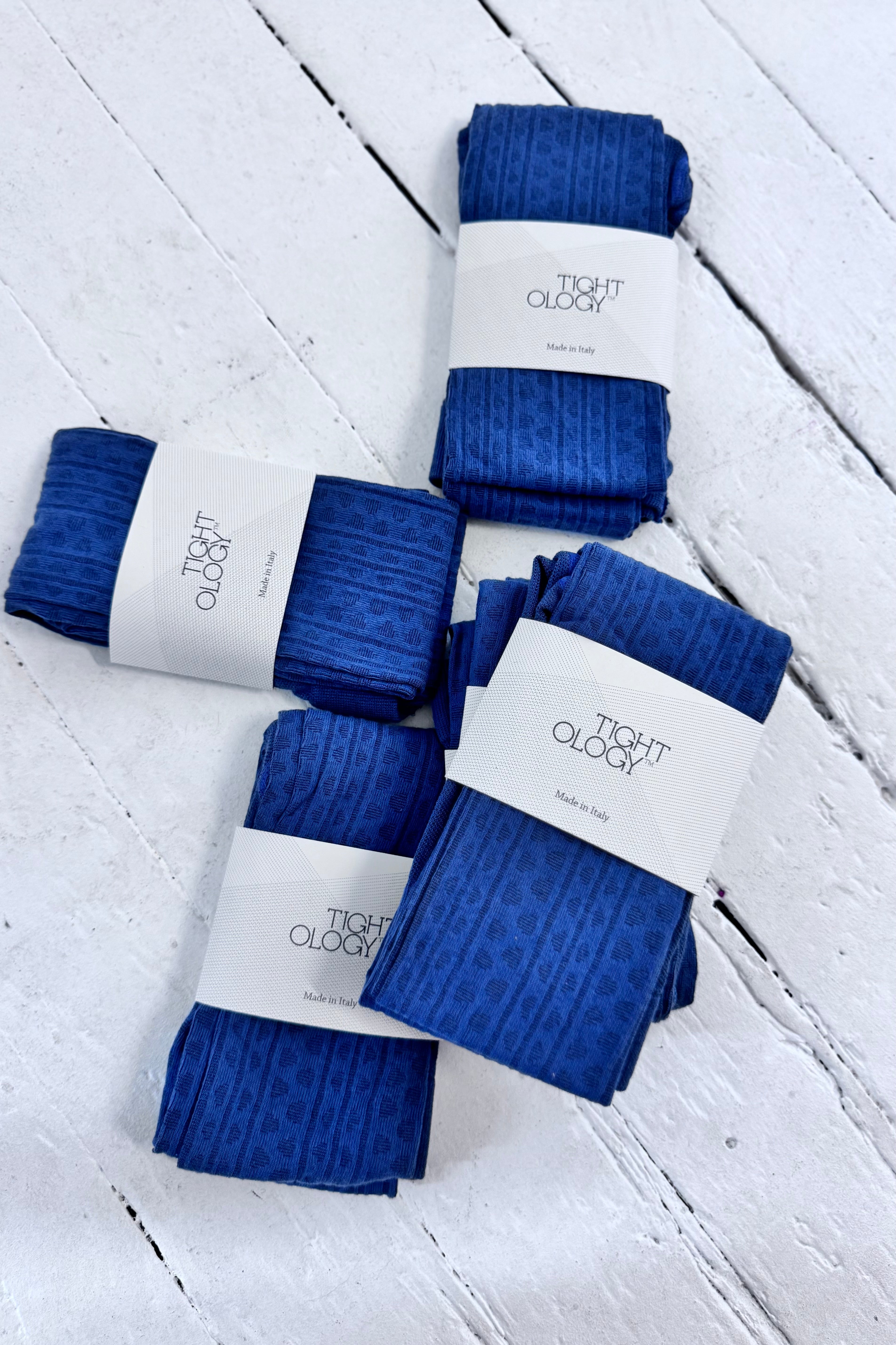 Tightology | Haptic Cotton Tights | Blue