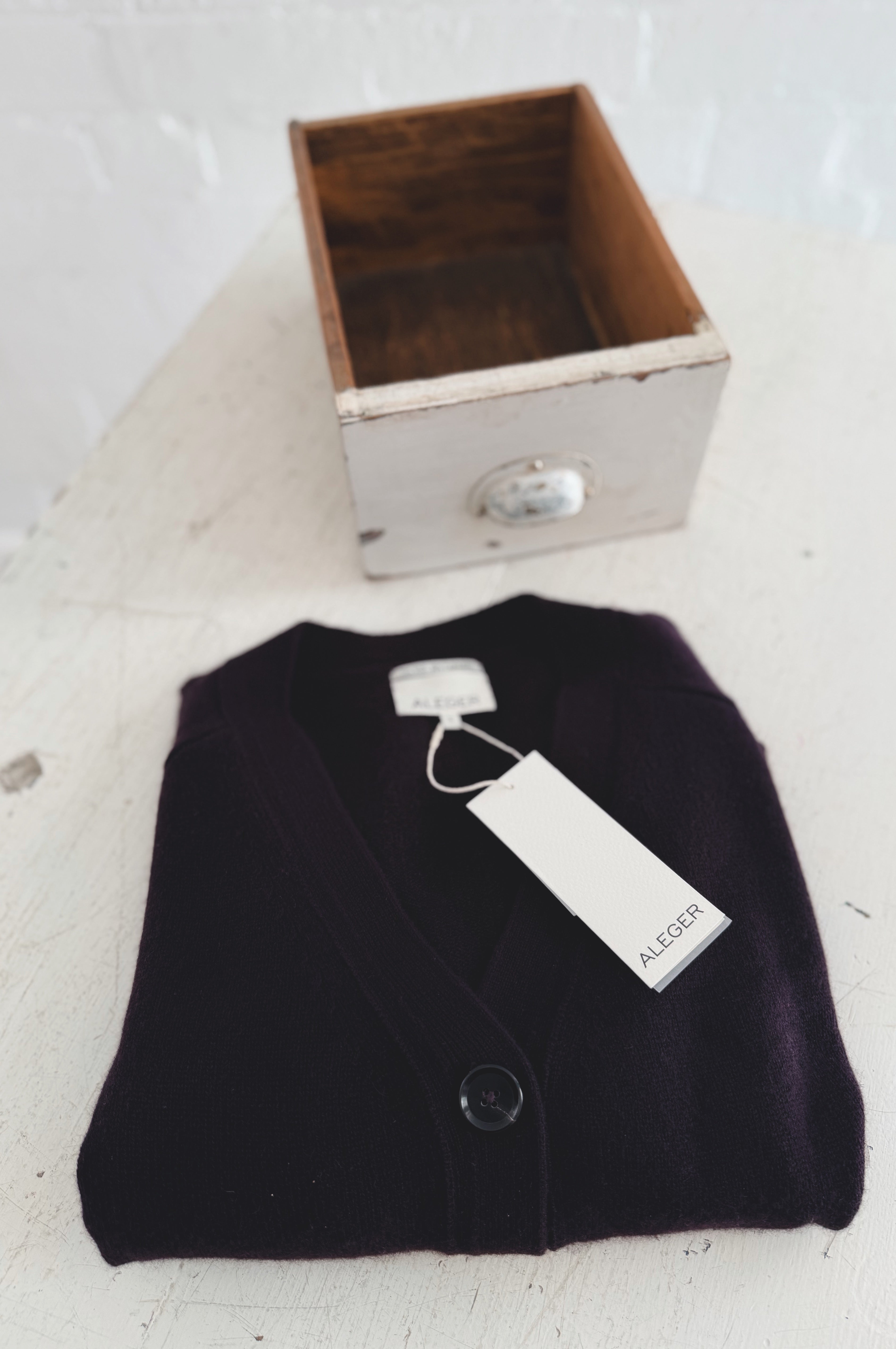 Aleger | Most Favourite Cardi | Eggplant