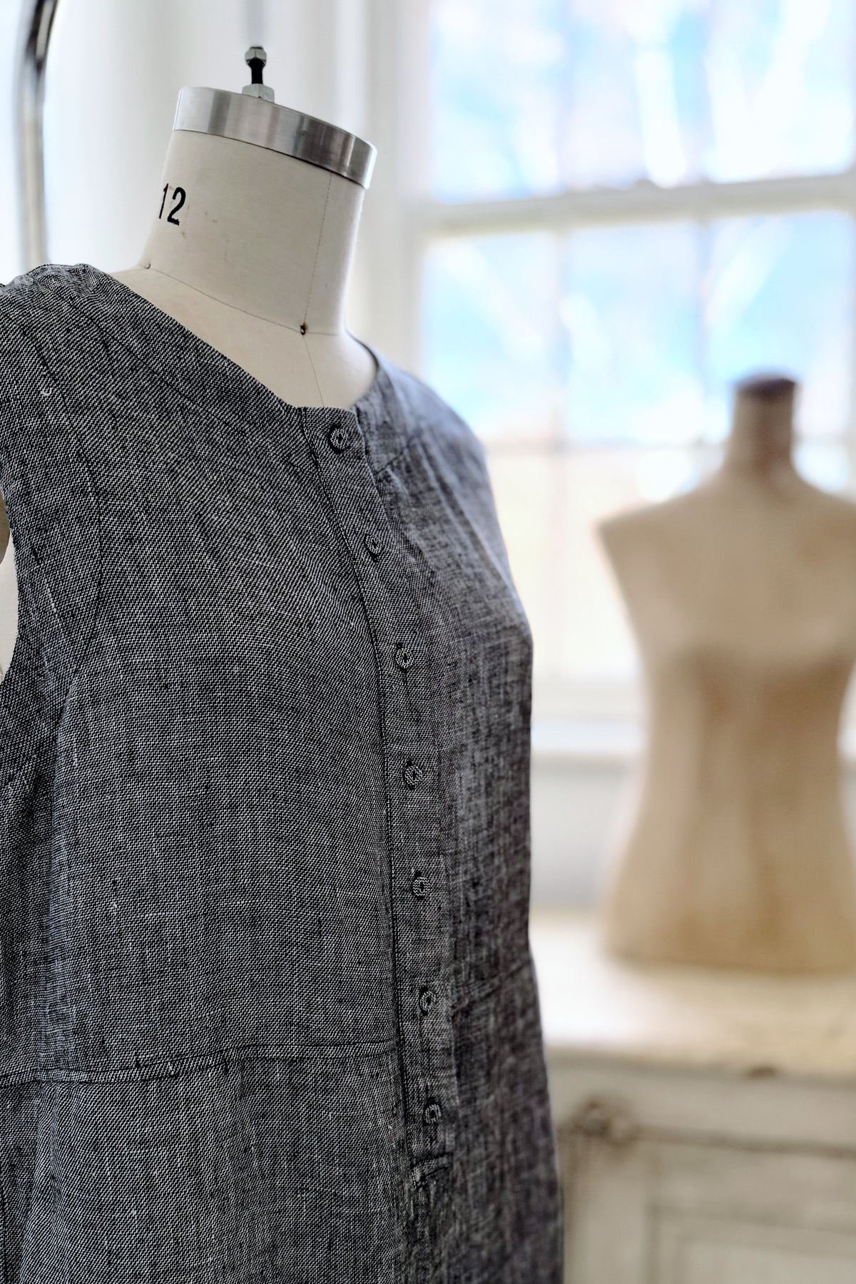 GW |  Bethany Jumpsuit | Mottled Black | S