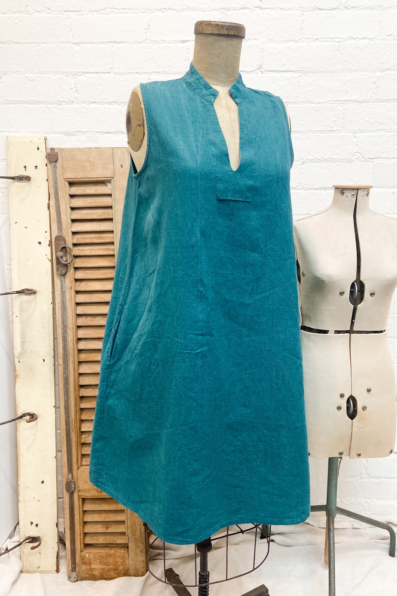 GW | Fern Dress | Antique Green | L