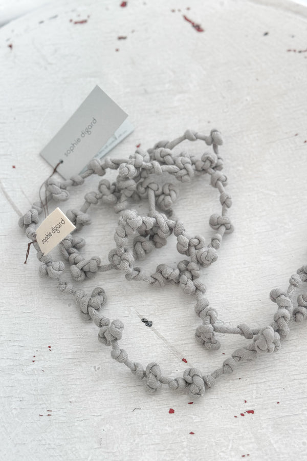 Sophie Digard | Knotted Linen Necklace | Sarah