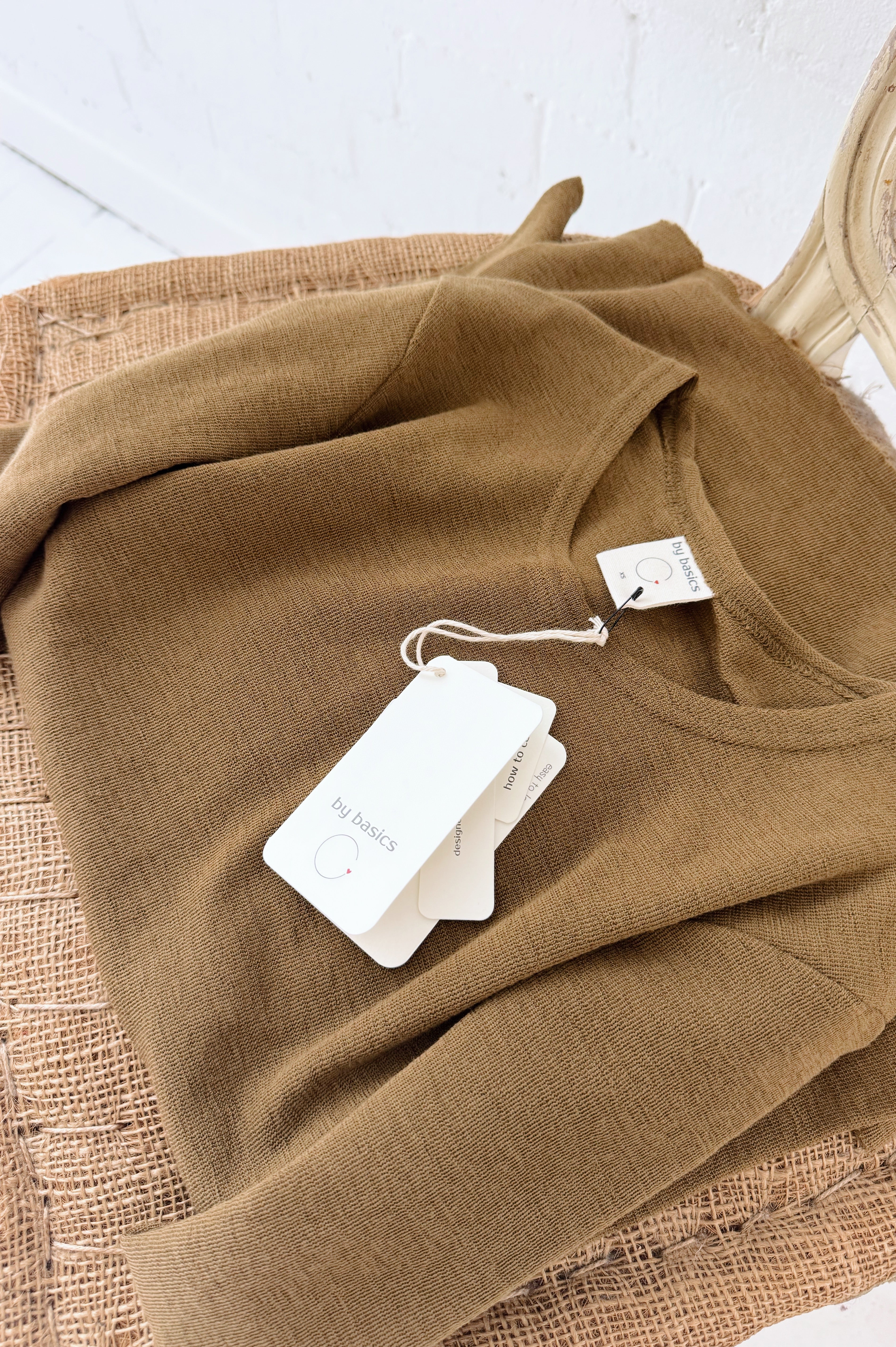 Merino Crew Neck | Bronze