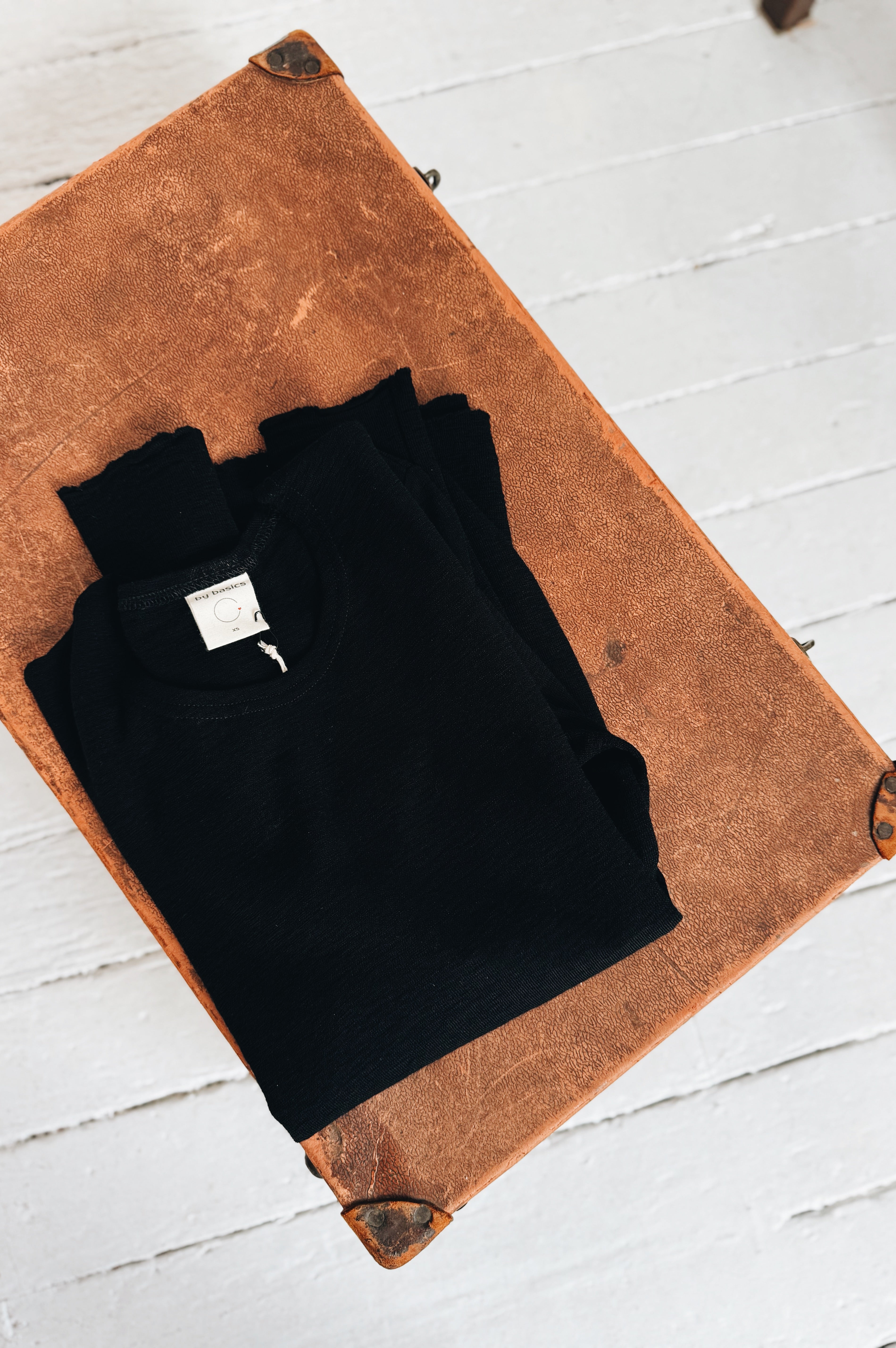Merino Crew Neck | Black