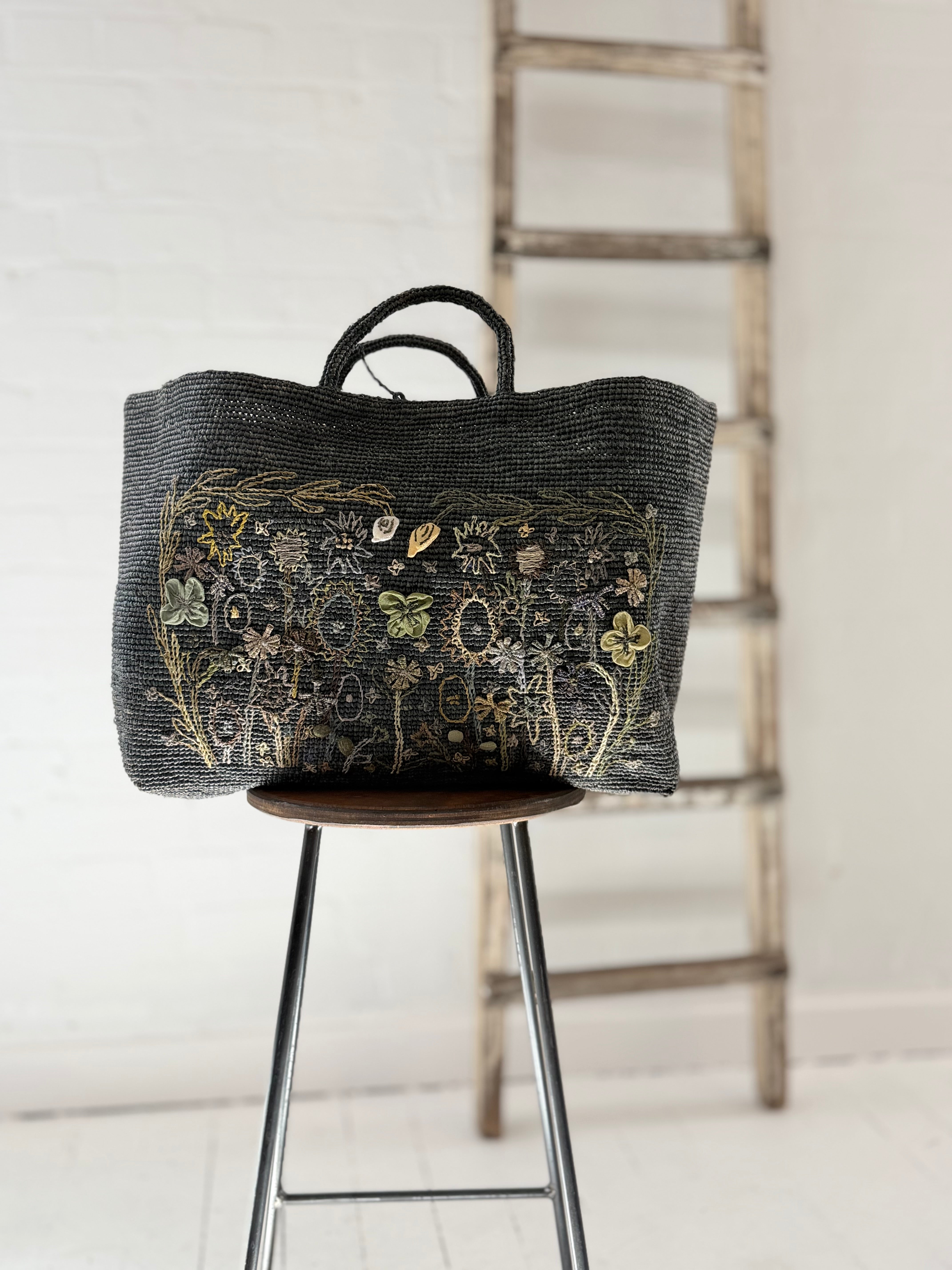 Sophie Digard | Garden Raffia Bag | Phoebe