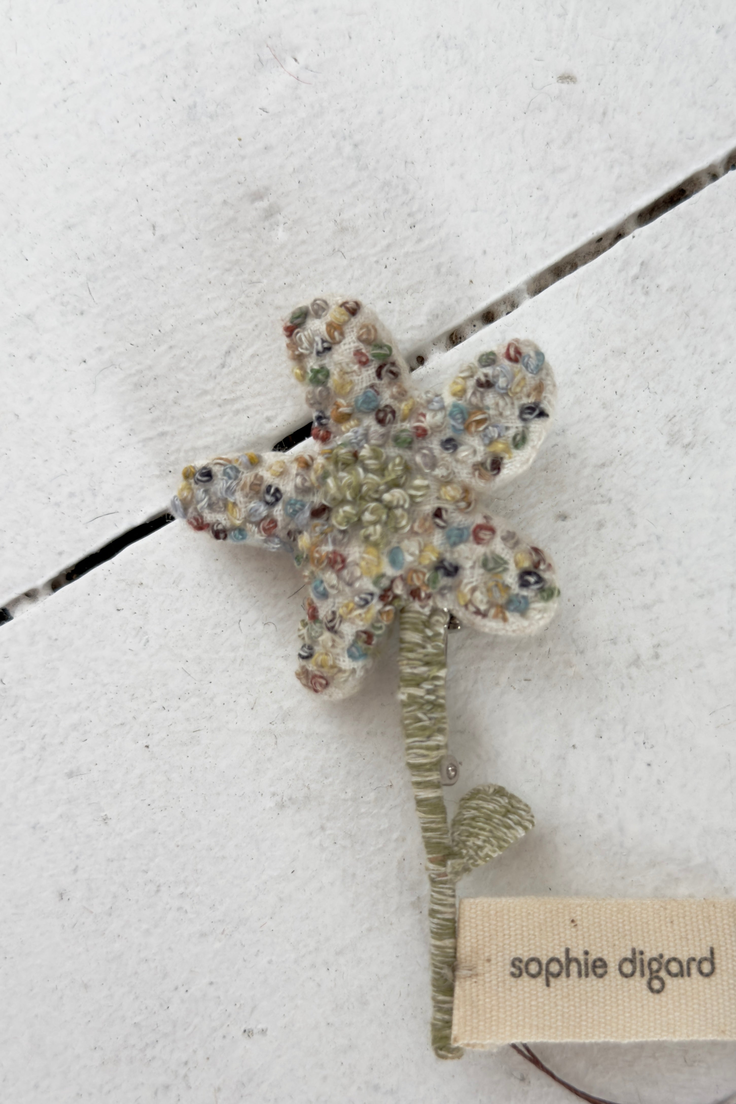 Sophie Digard | Flower Stem Brooch | Ava