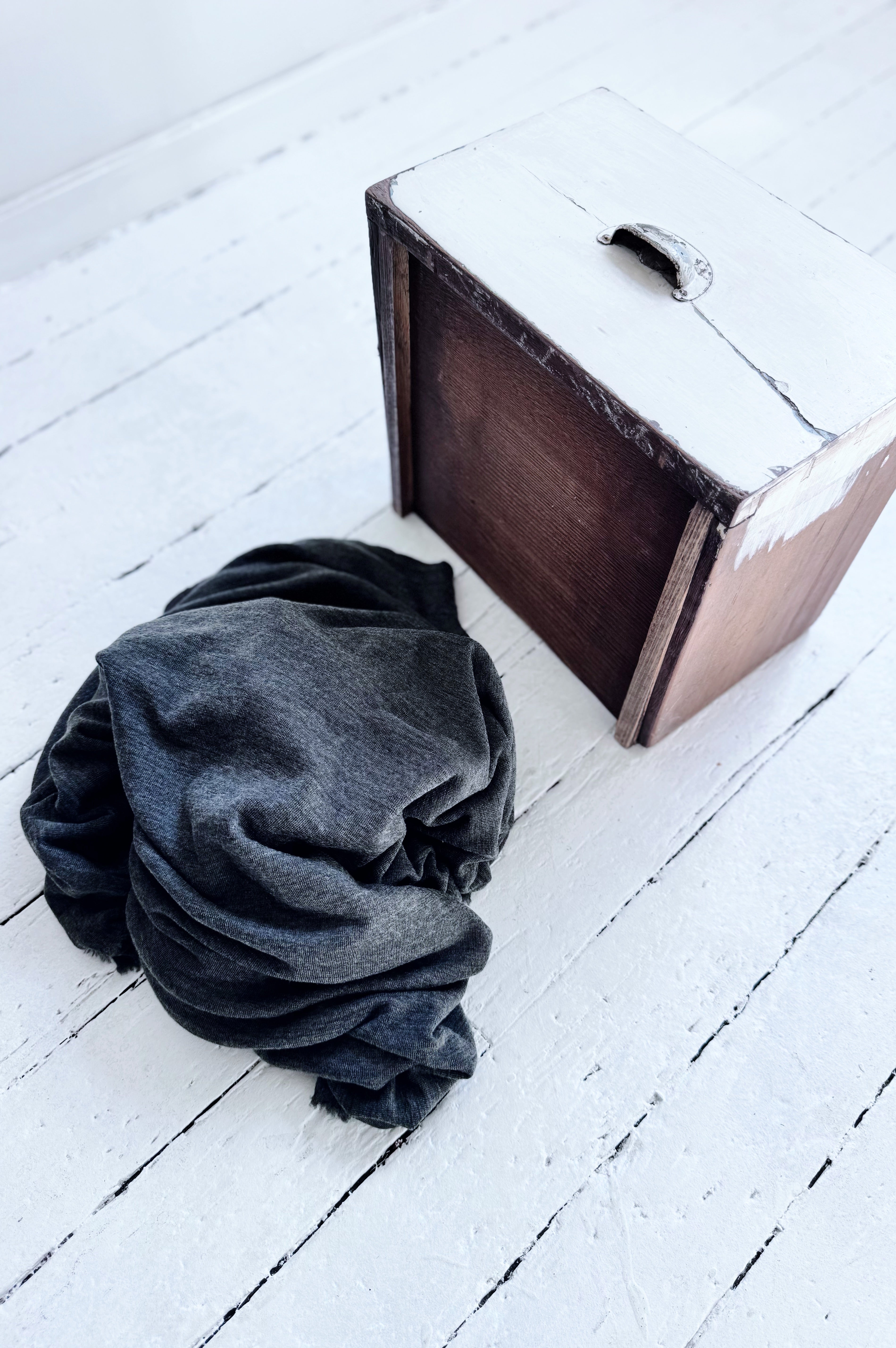 Merino Scarf | Anthracite Melange