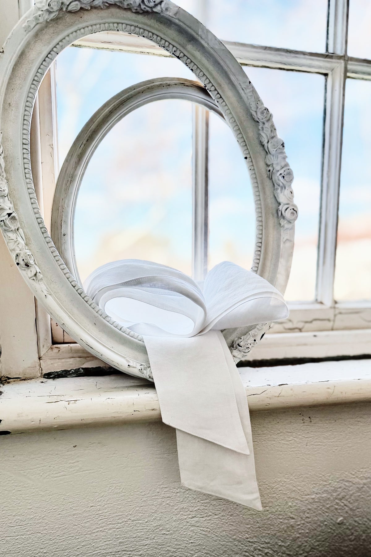 GW | Tie Belt | White