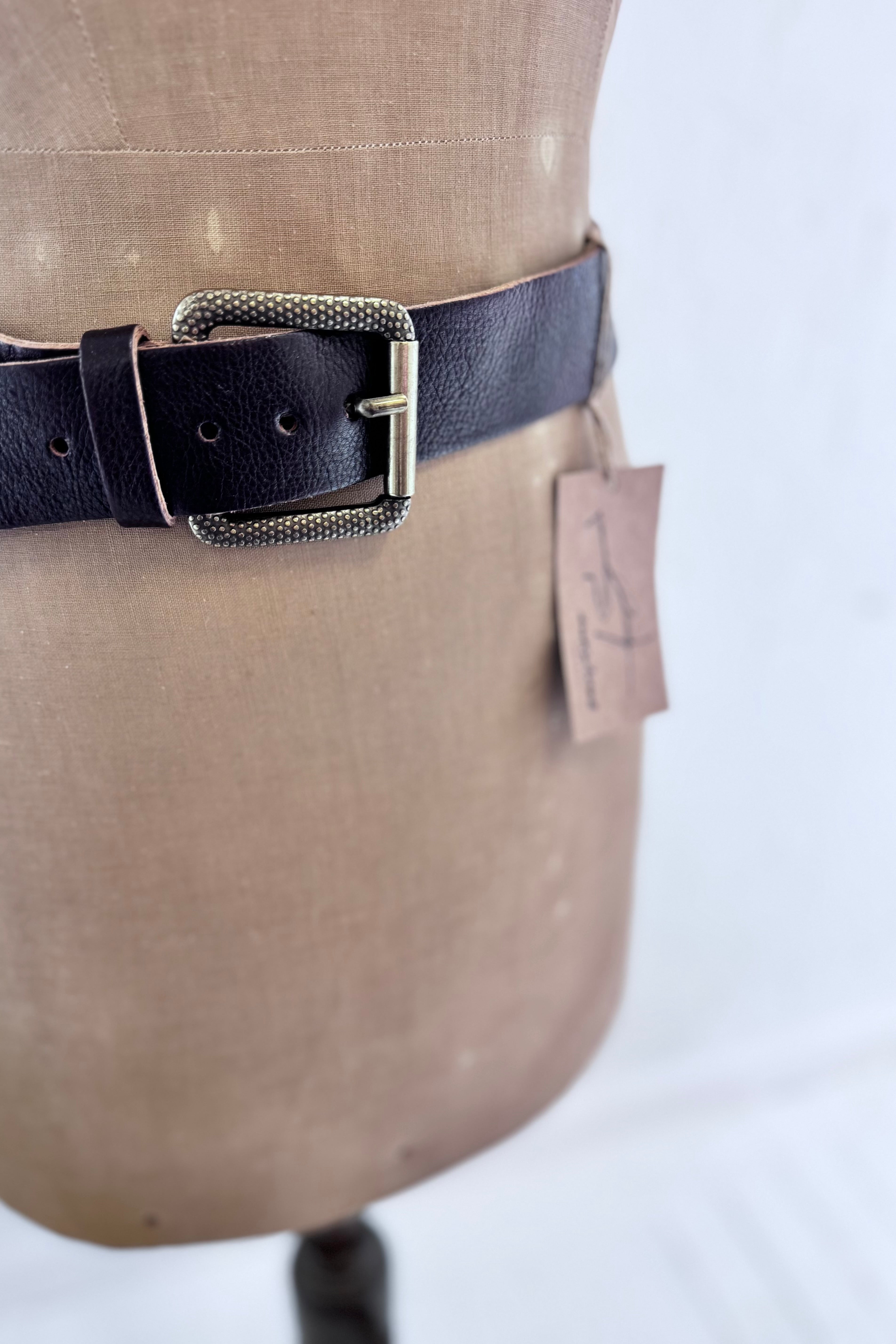Ink Olives | Acero Belt | Chocolate
