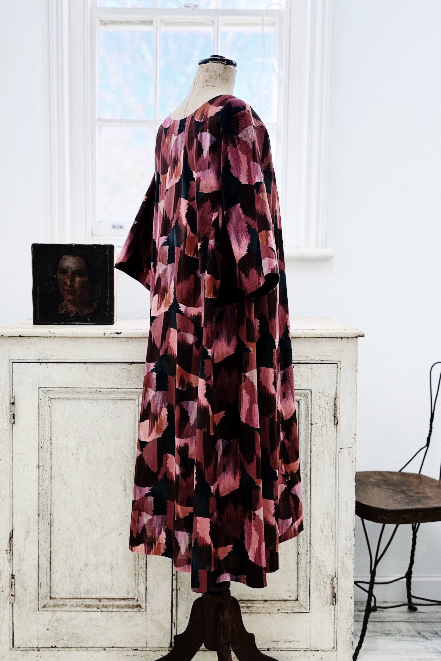 GW | Ottie Dress | Ikat Tulip | S