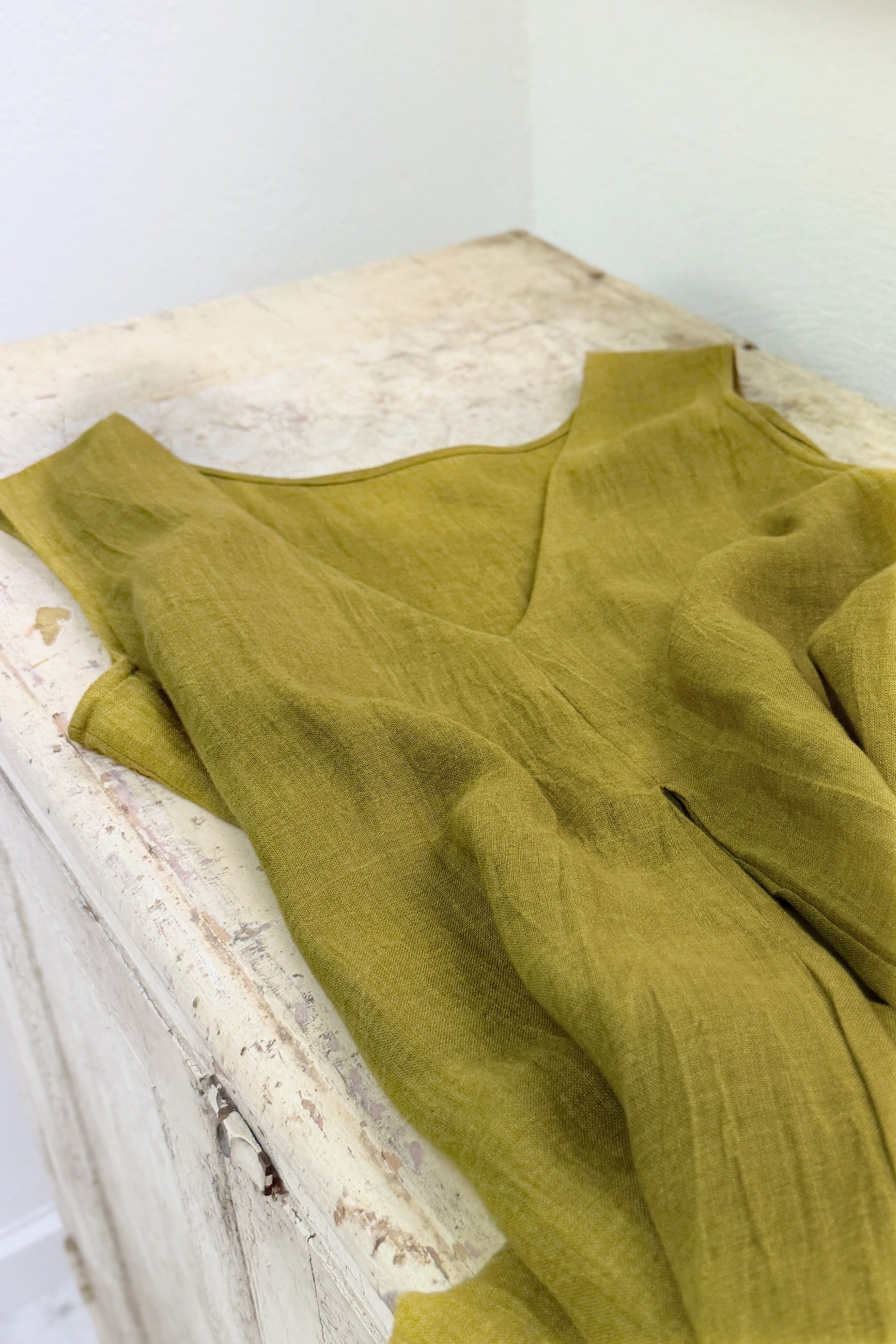 GW | Albert Dress | Antique Moss | XS