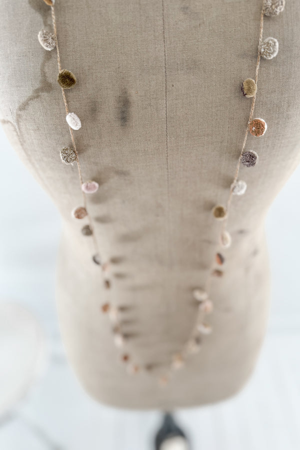 Sophie Digard | Tiny Velvet Bauble Necklace | Polly