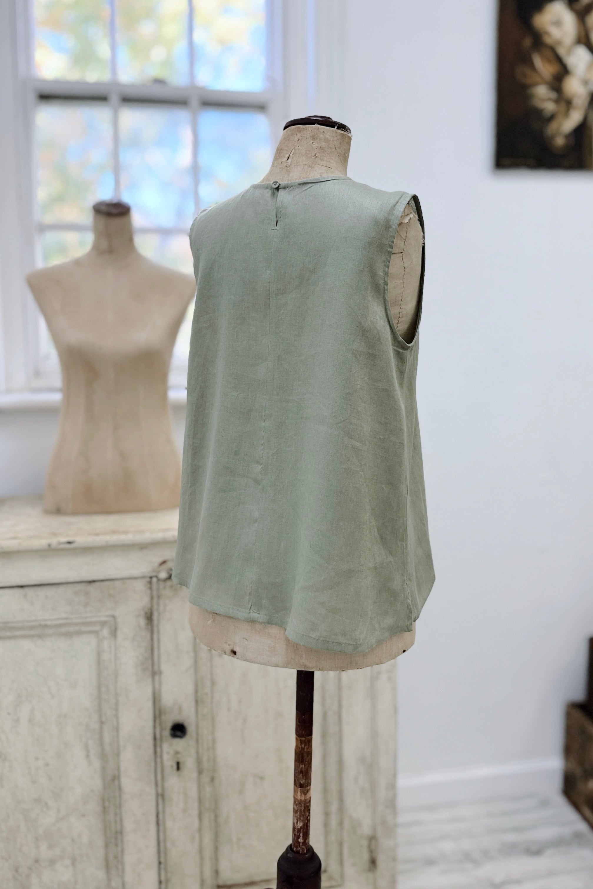 GW | Mila Top | Silver Sage | XS