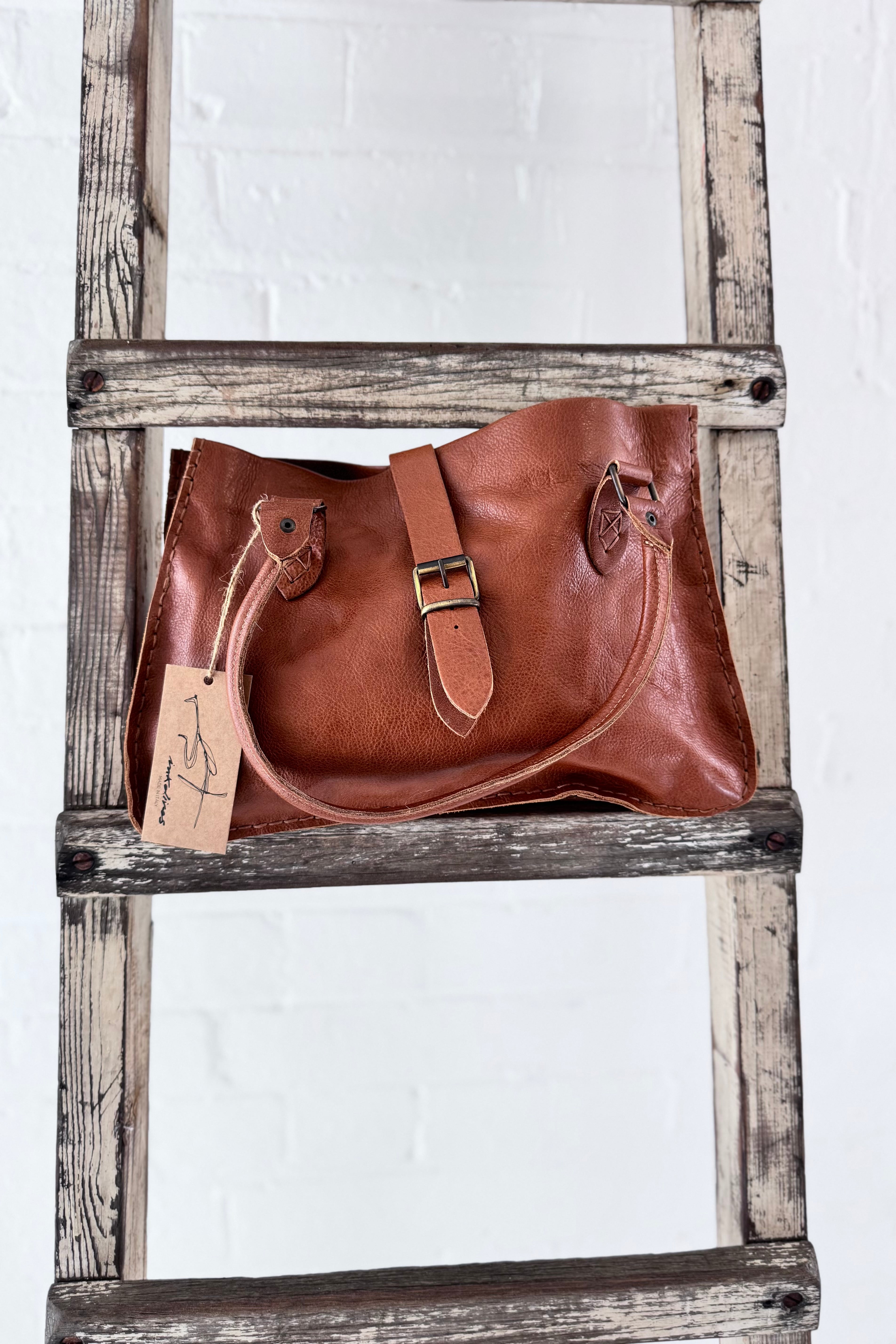 Ink Olives | Amsterdam Bag | Tan