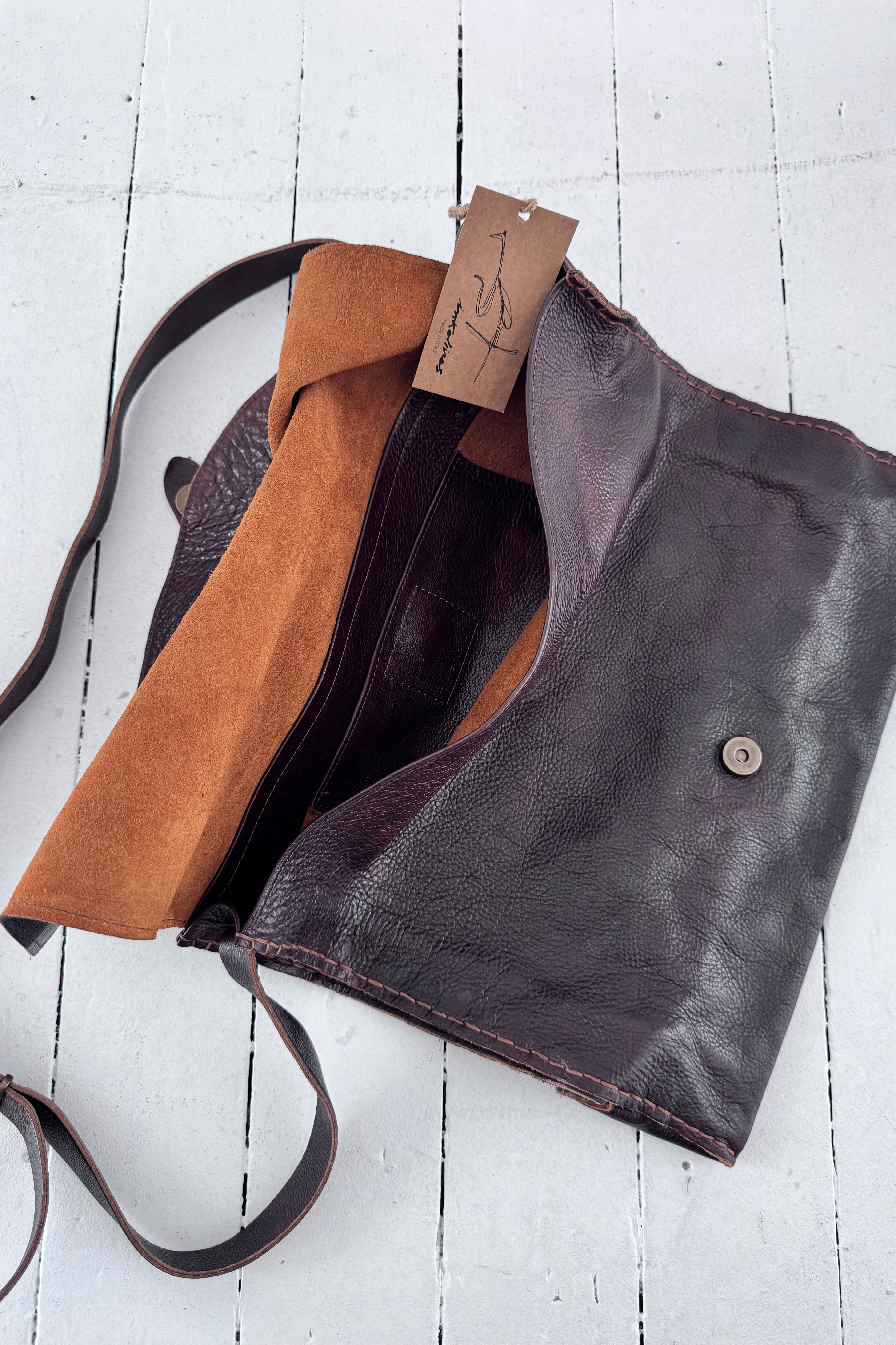 Ink Olives | Piennolo Bag | Chocolate
