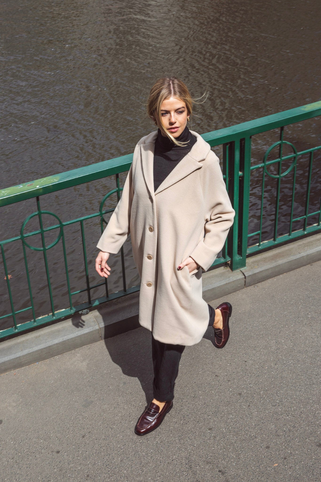 Rhys Coat | Biscuit