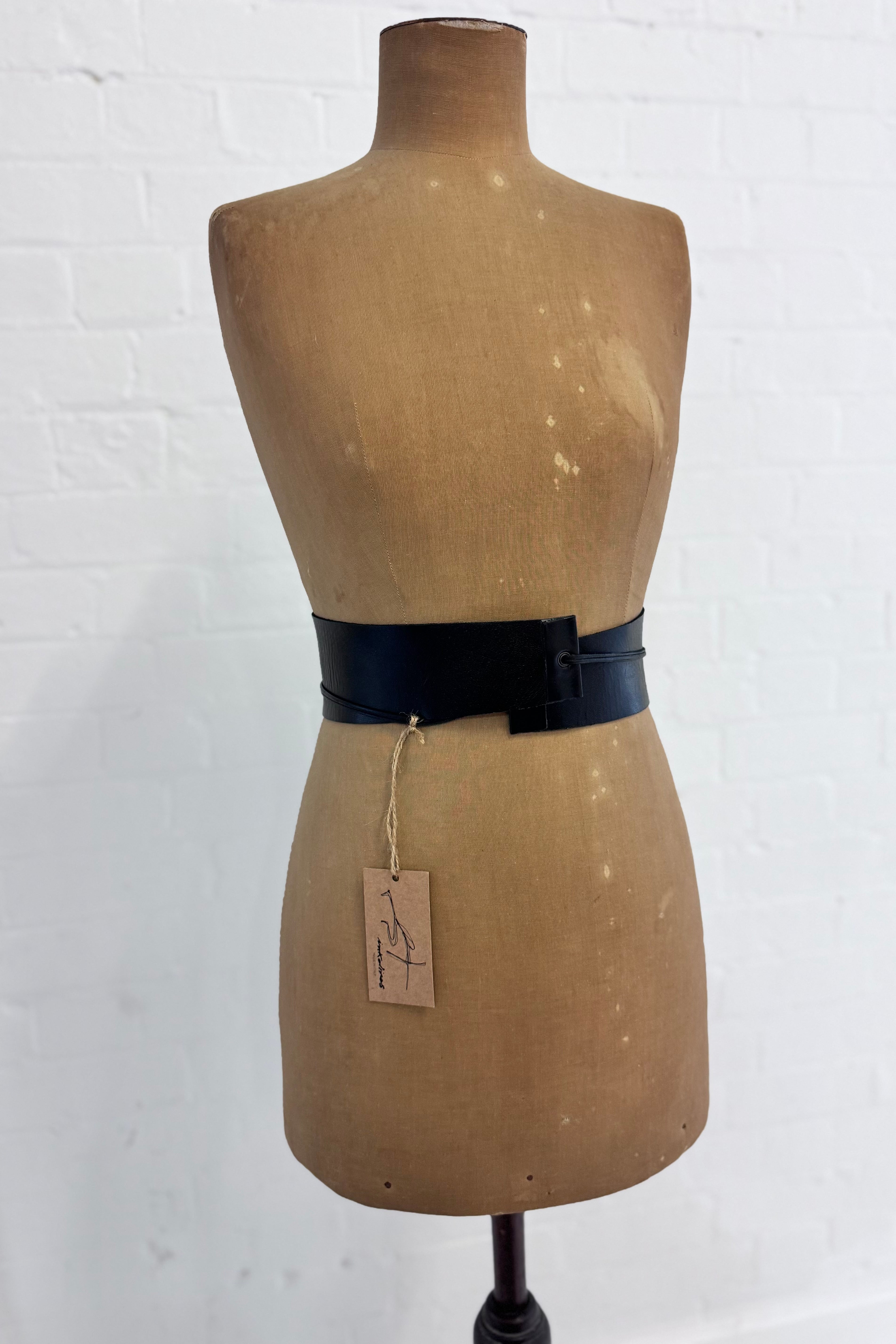 Ink Olives | Cipresso Belt | Black