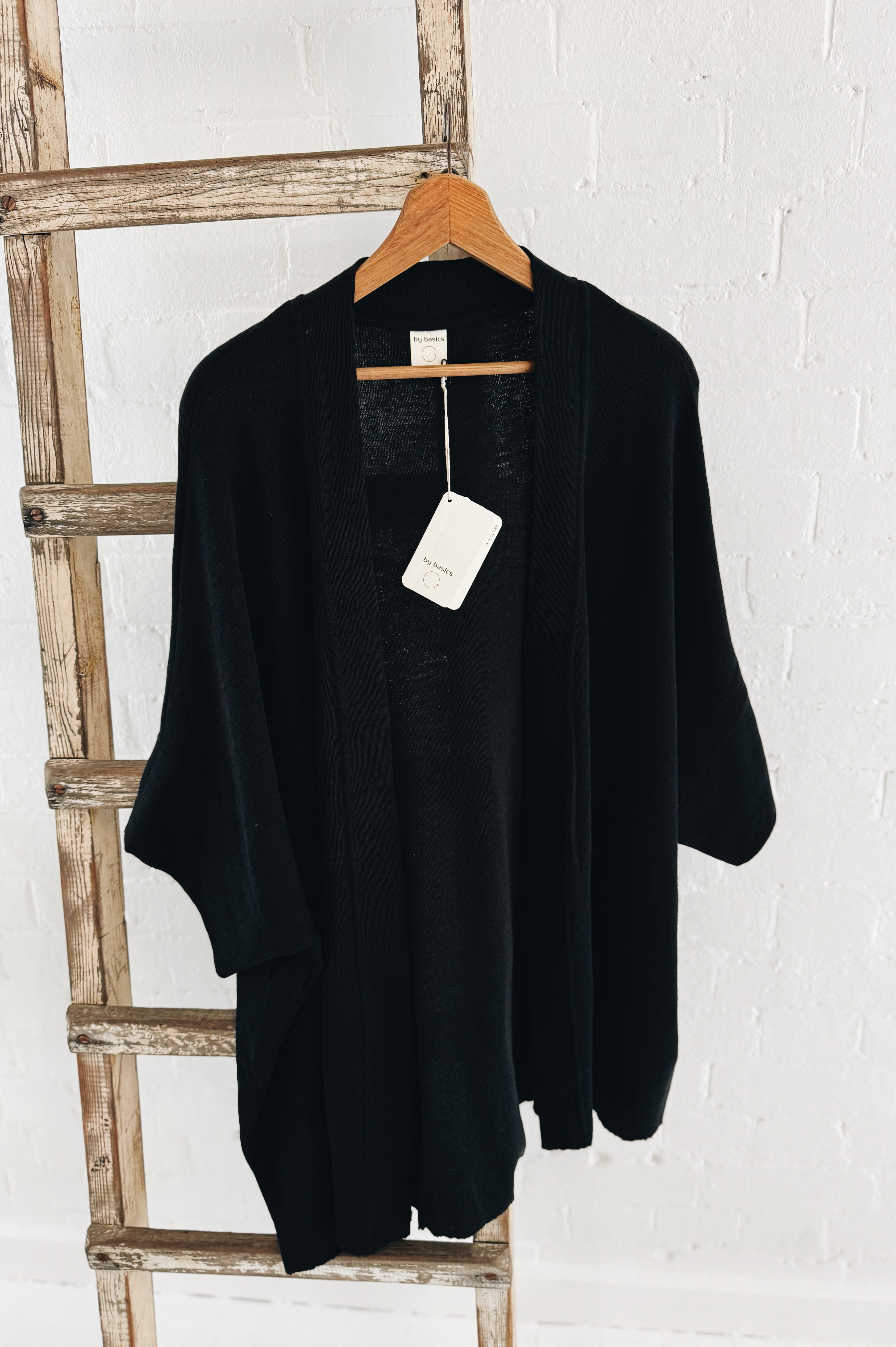 Merino Cardigan | Black