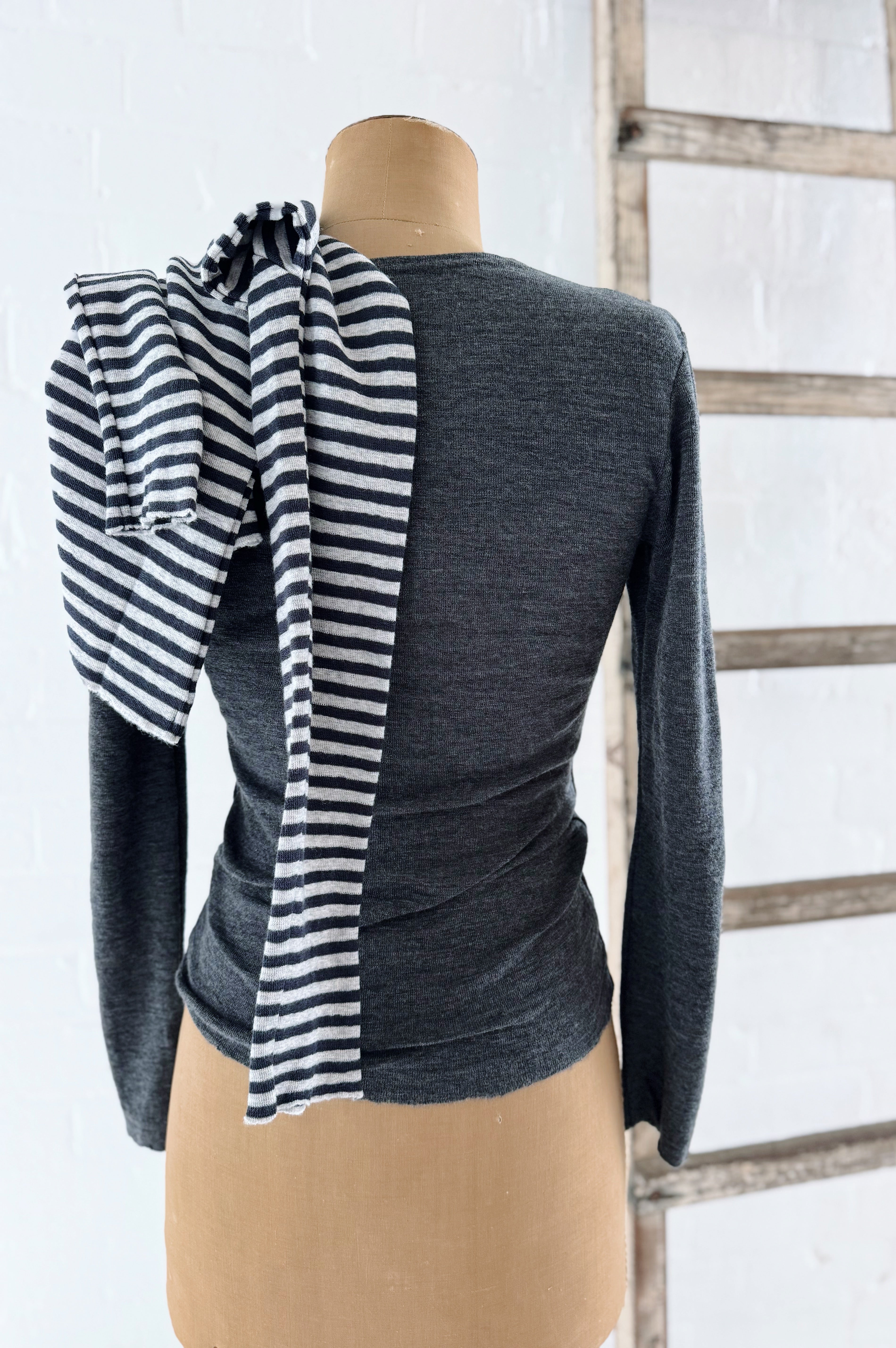 Merino Crew Neck | Anthracite Melange