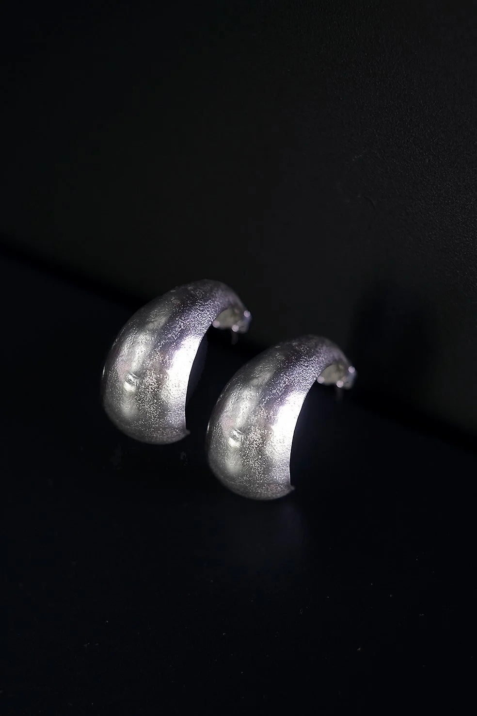 EWA Tribal | Nilu Hoop Earings | Silver