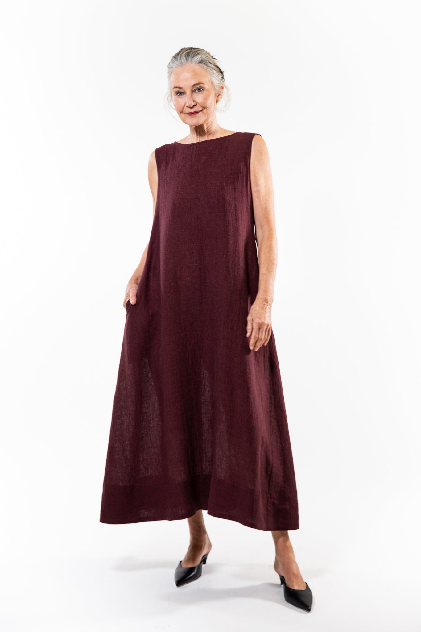 Albert Dress | Merlot
