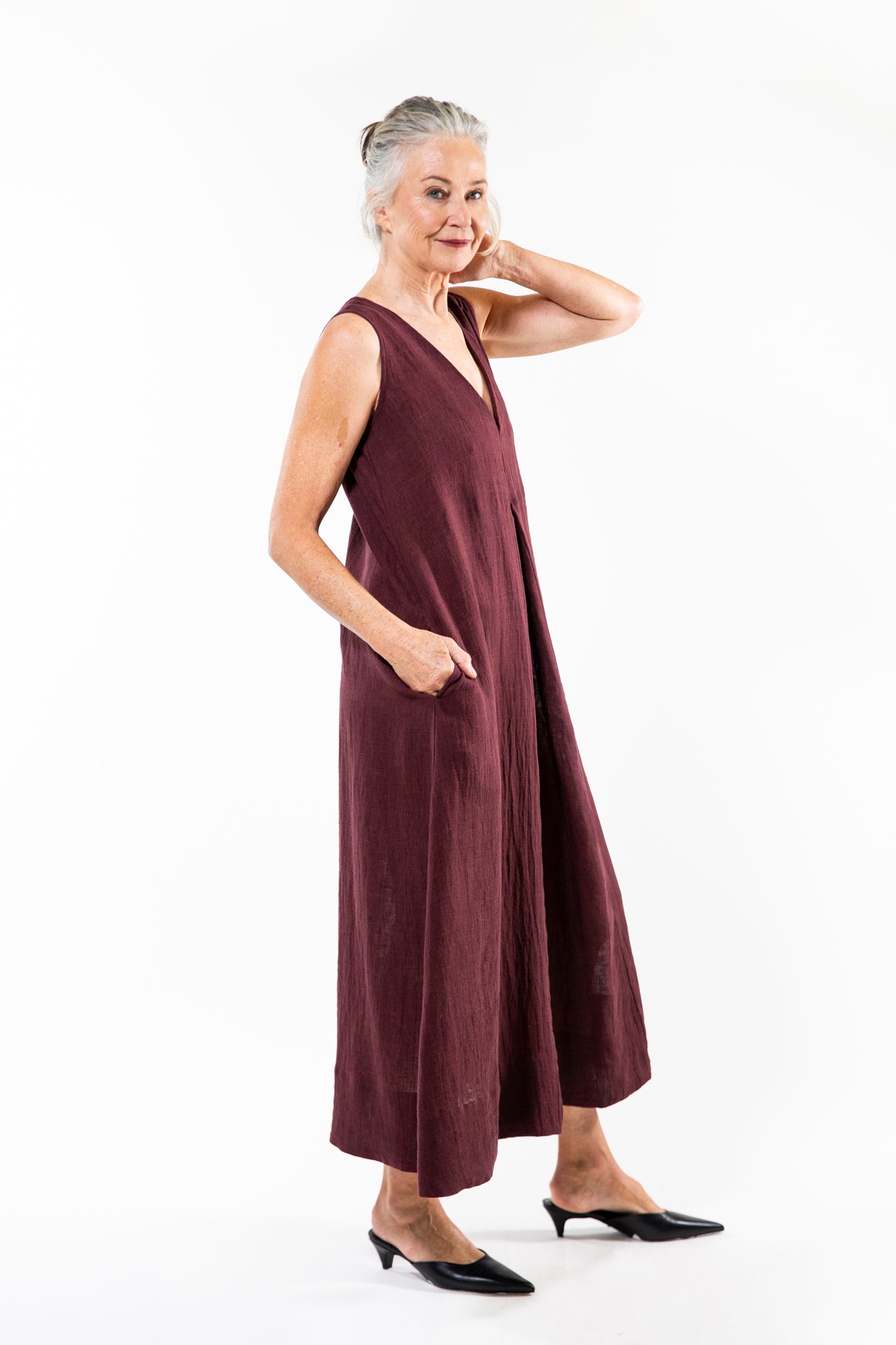 Albert Dress | Merlot