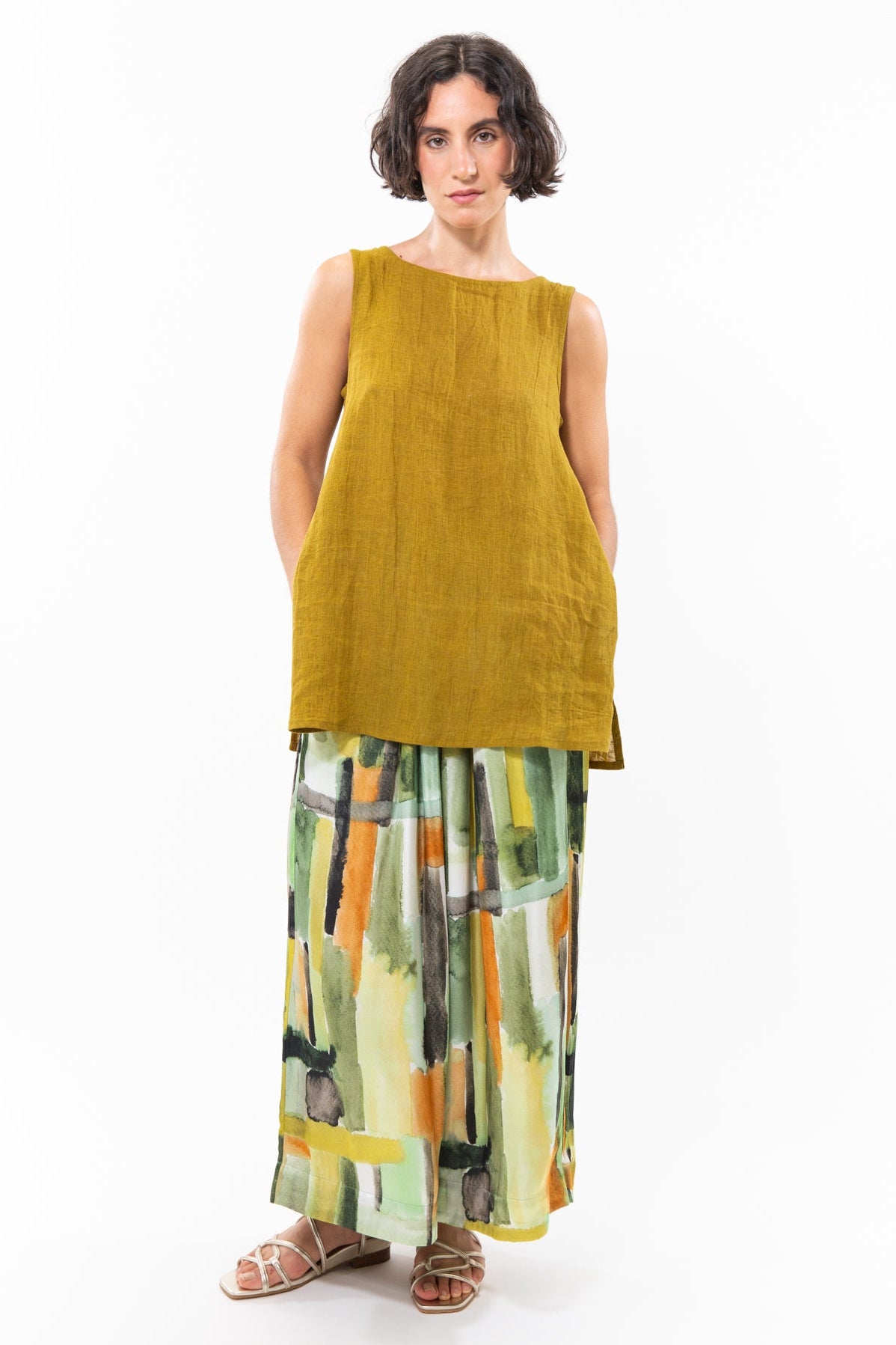 Asher Top | Antique Moss
