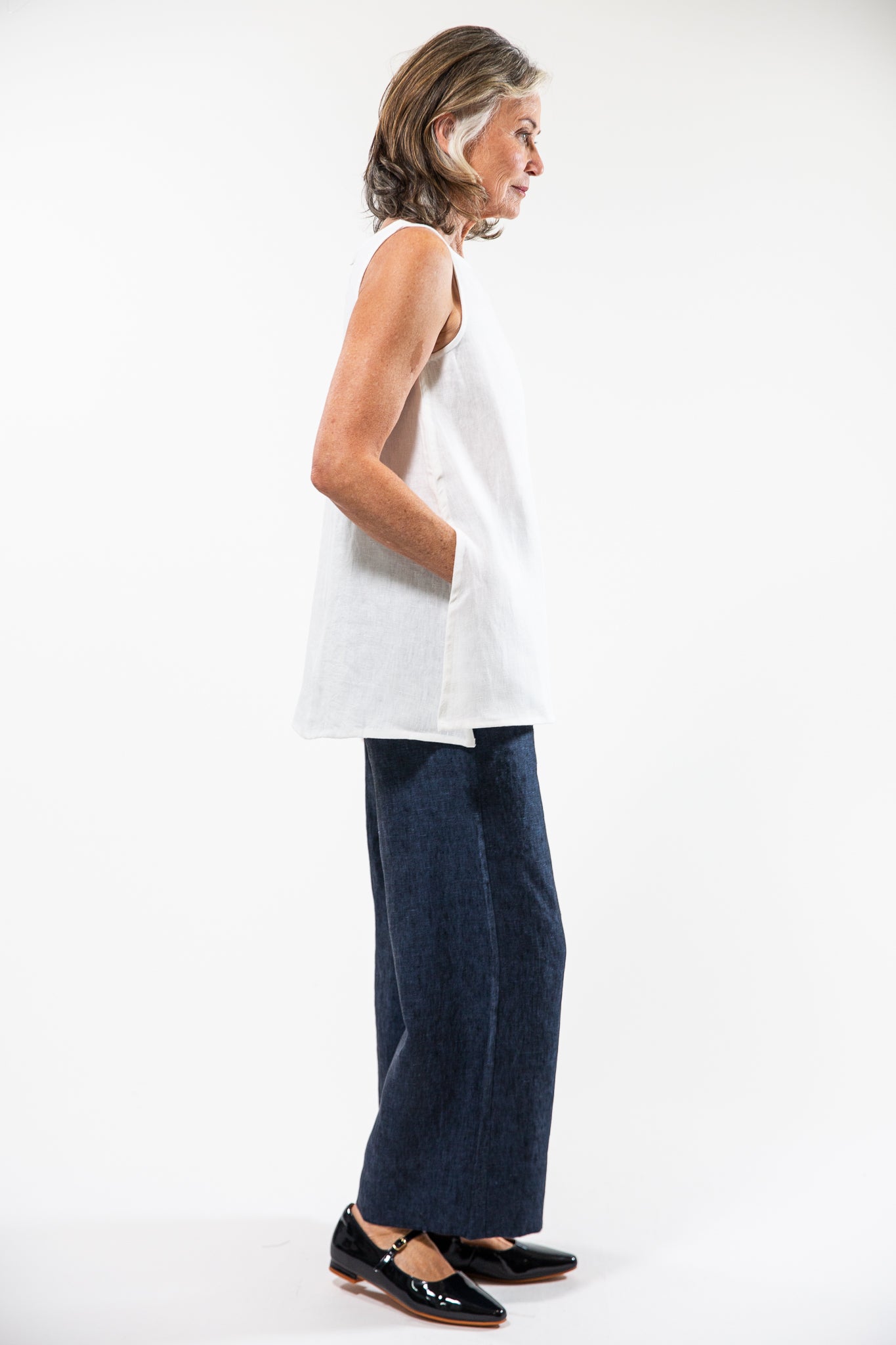 Asher Top | White