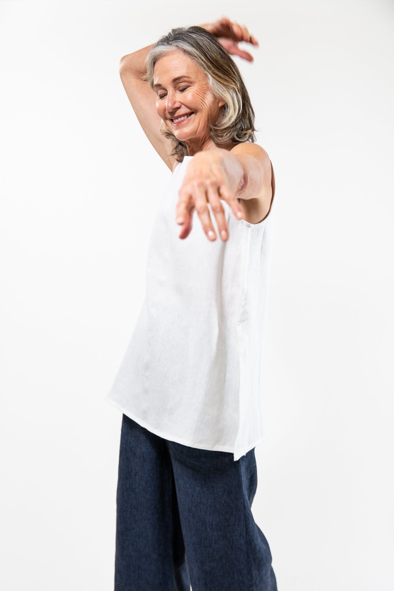 Asher Top | White