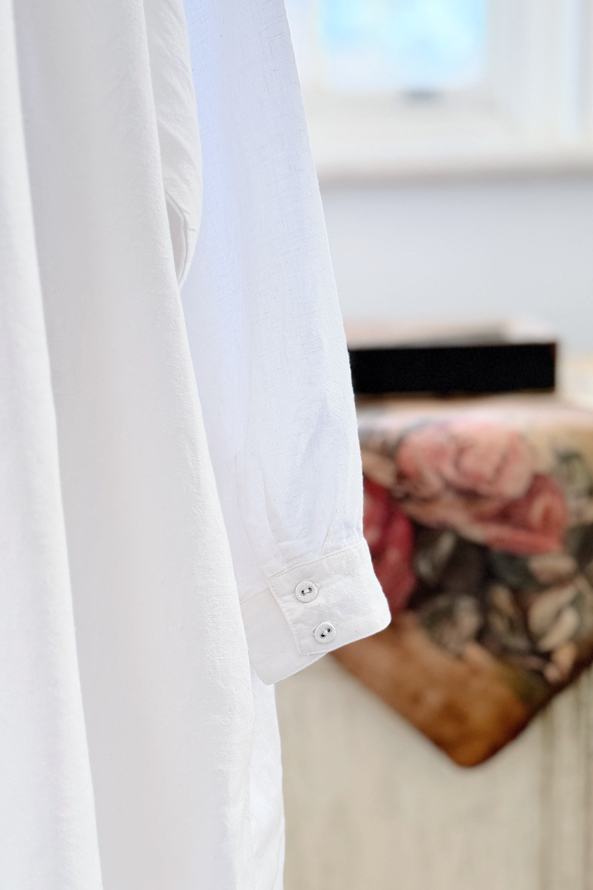GW | Ophelia Shirt Dress | White | M