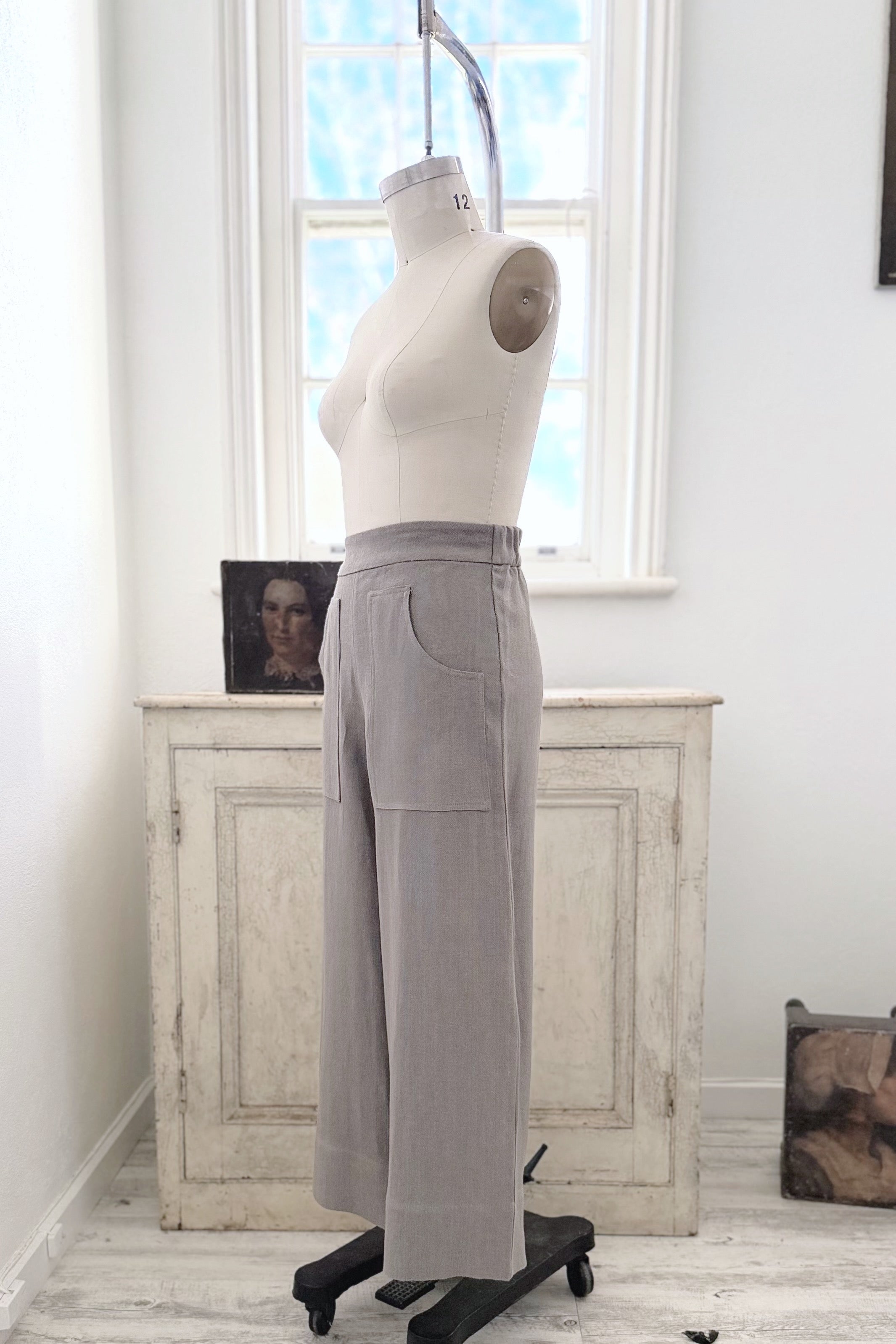 GW | Elm Pant | Abbey Stone | XS