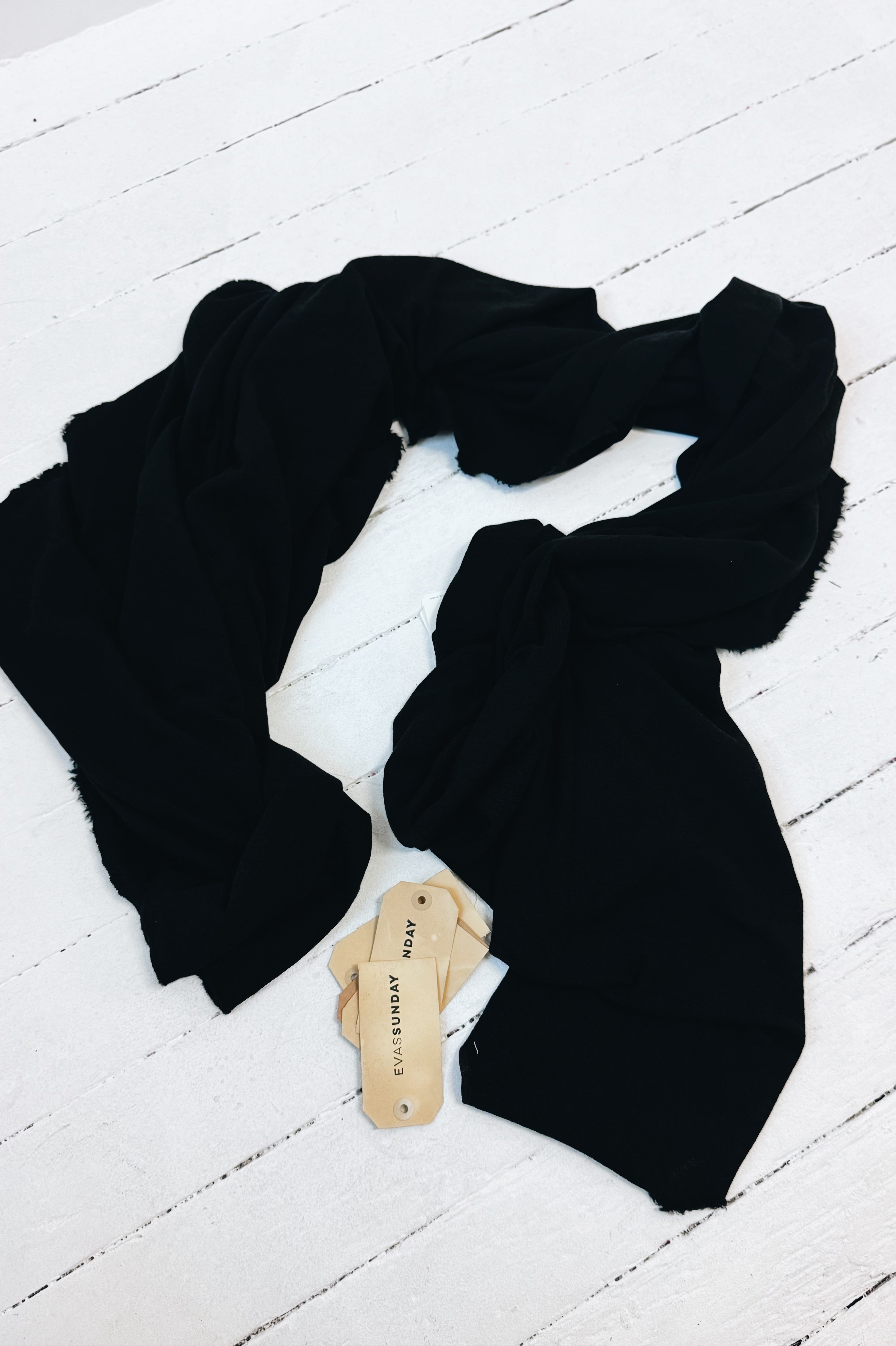 Merino Scarf | Black