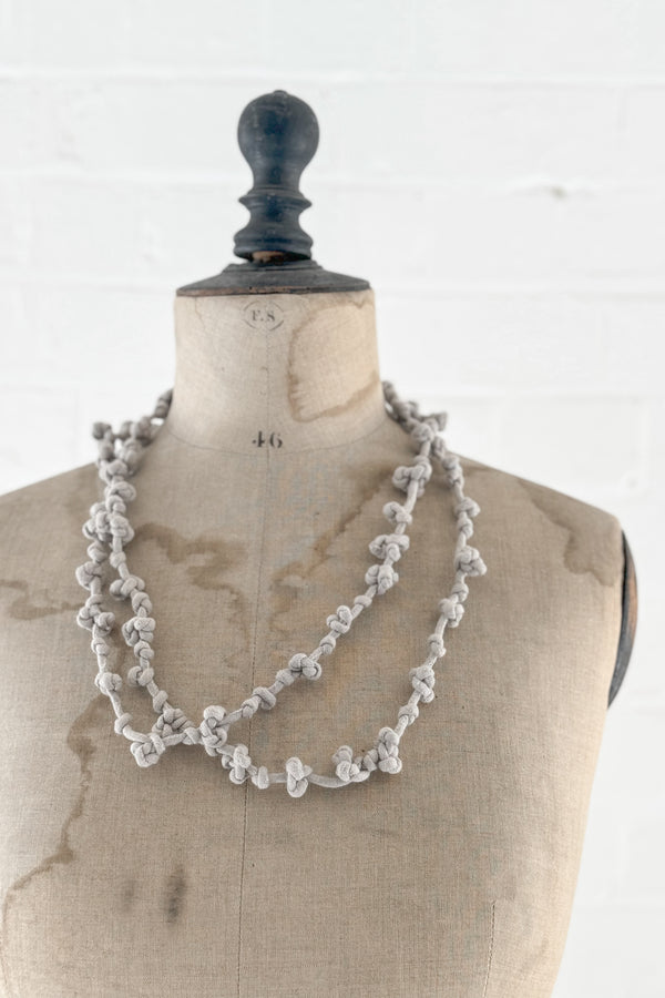 Sophie Digard | Knotted Linen Necklace | Sarah