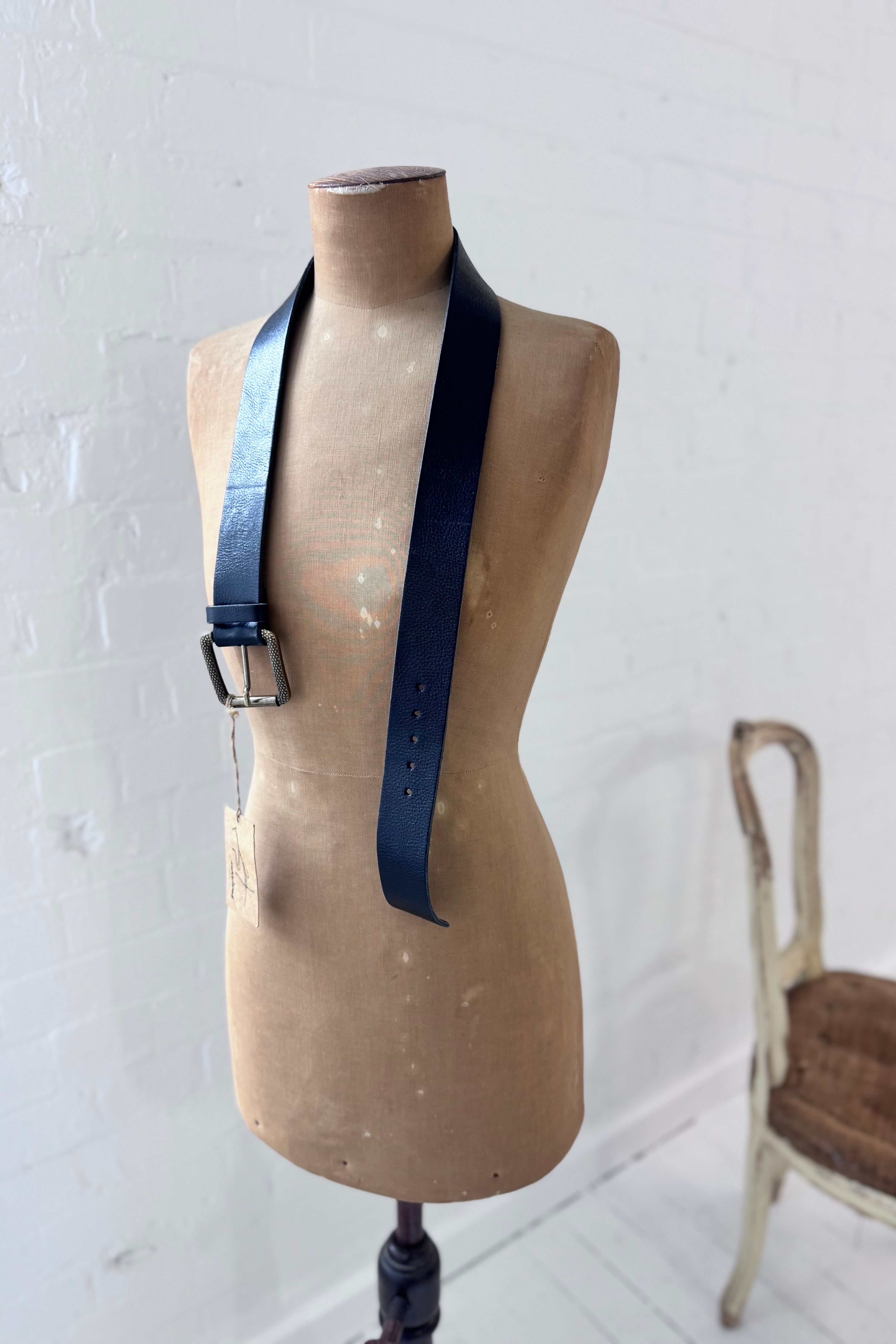 Ink Olives | Acero Belt | Black