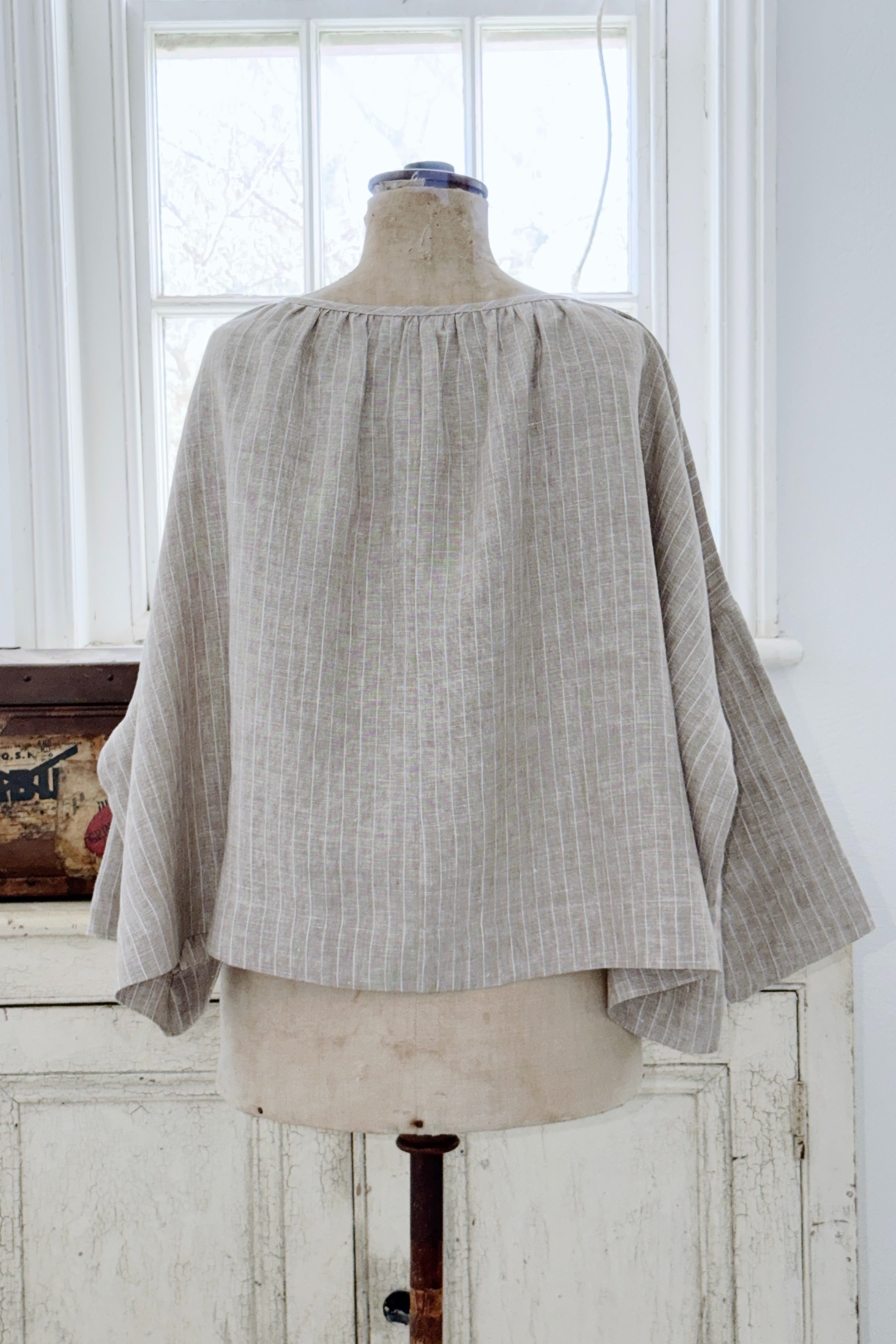GW | Nora Top | Elm Stripe | L