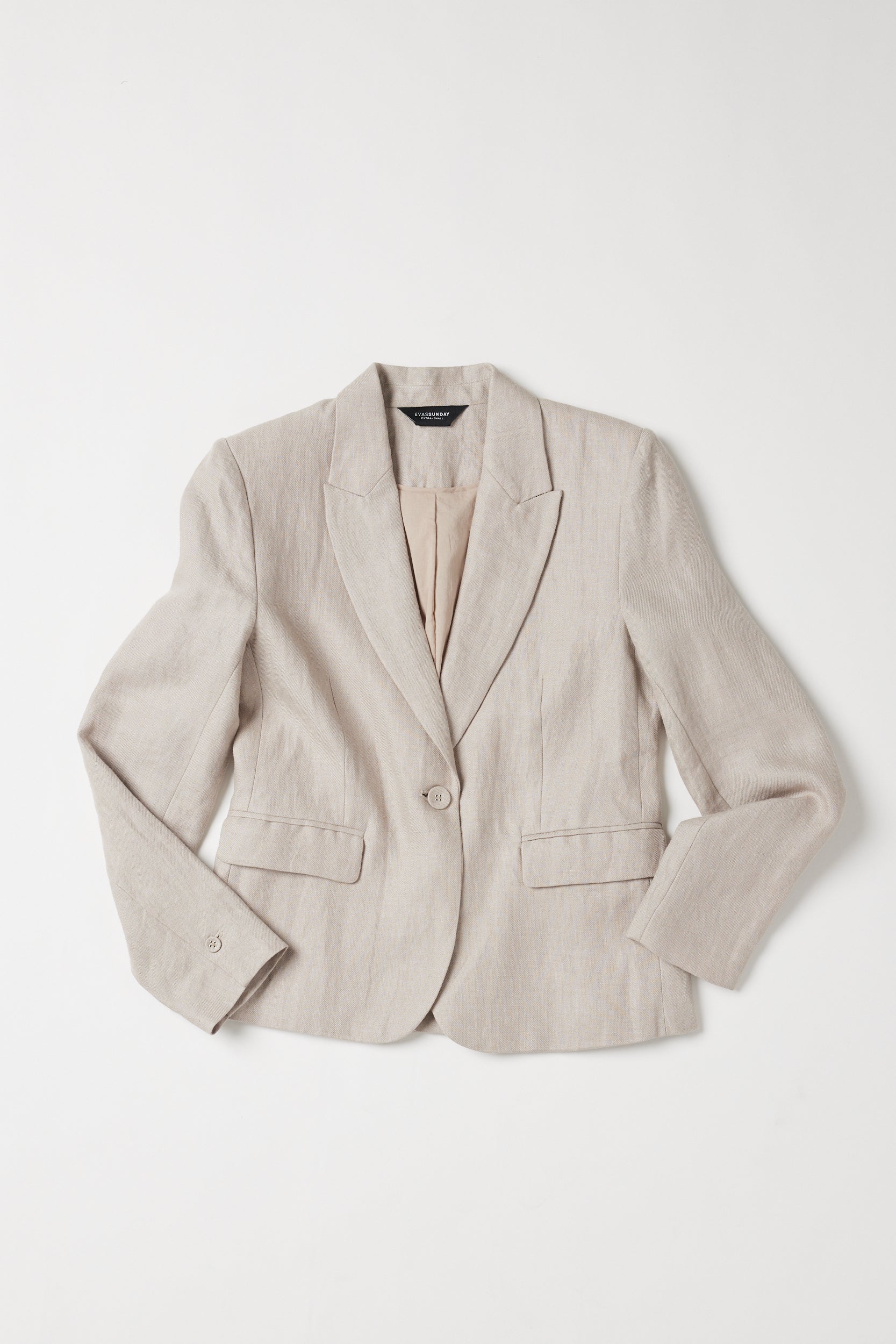Brooklyn Fitted Blazer | Stone