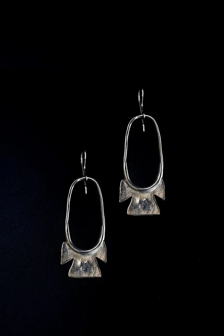 EWA Tribal | Krisa Earrings | Silver