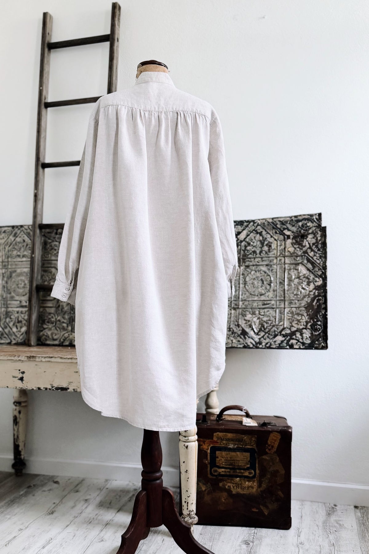 GW | Ophelia Shirt Dress | Neutral | M