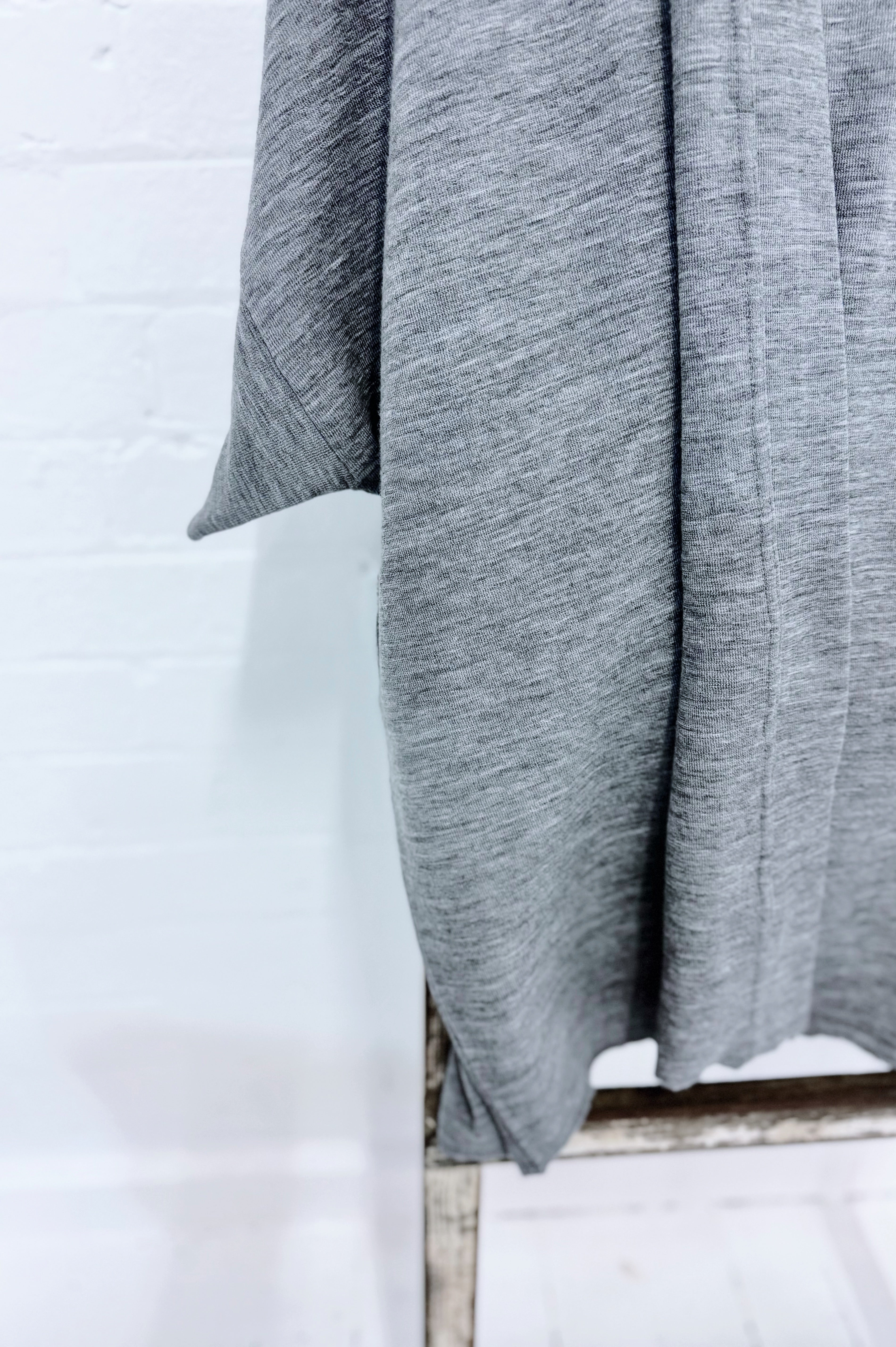 Merino Cardigan | Steel Grey