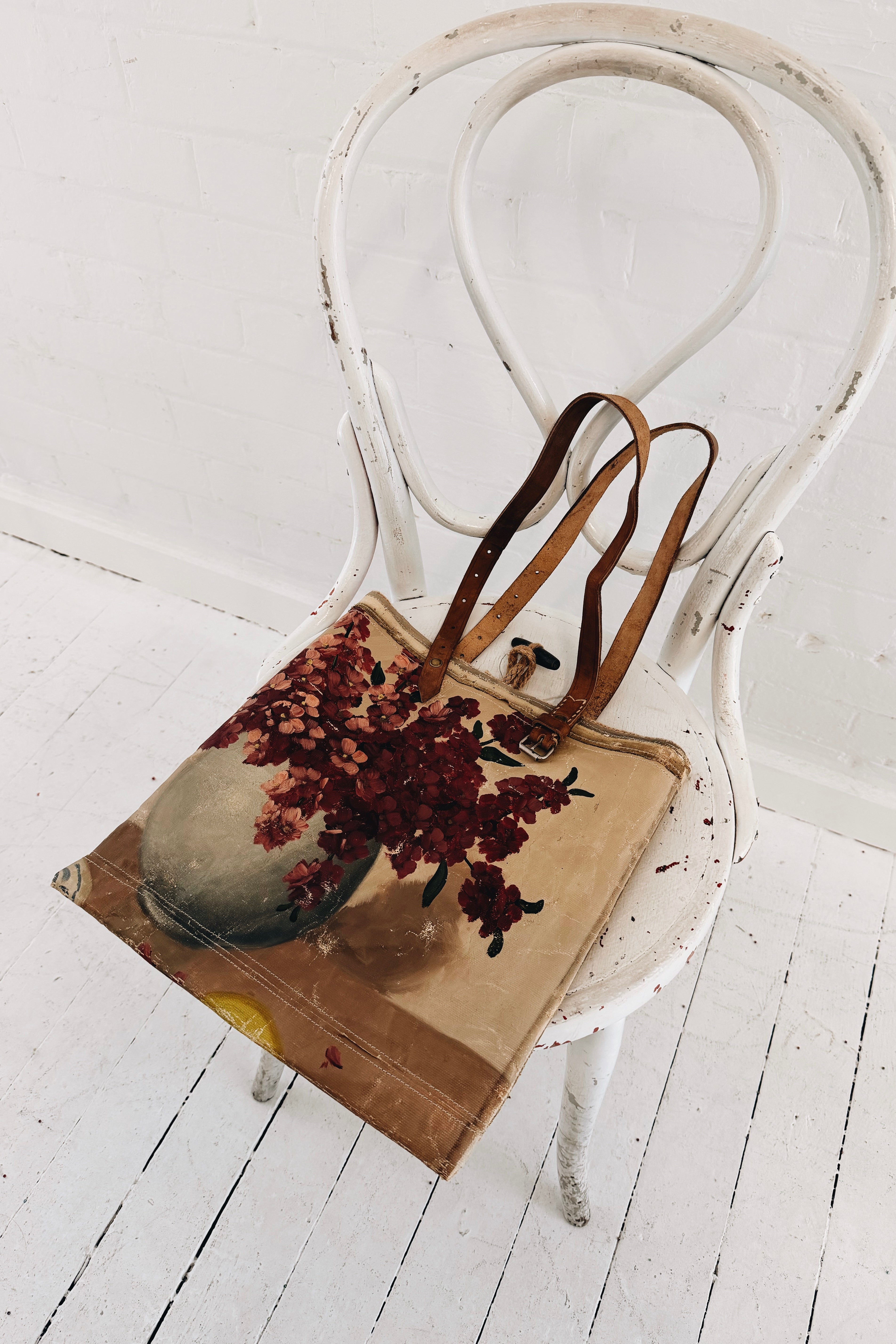 Swarm | Oil Painting Bag | Lilac Blooms