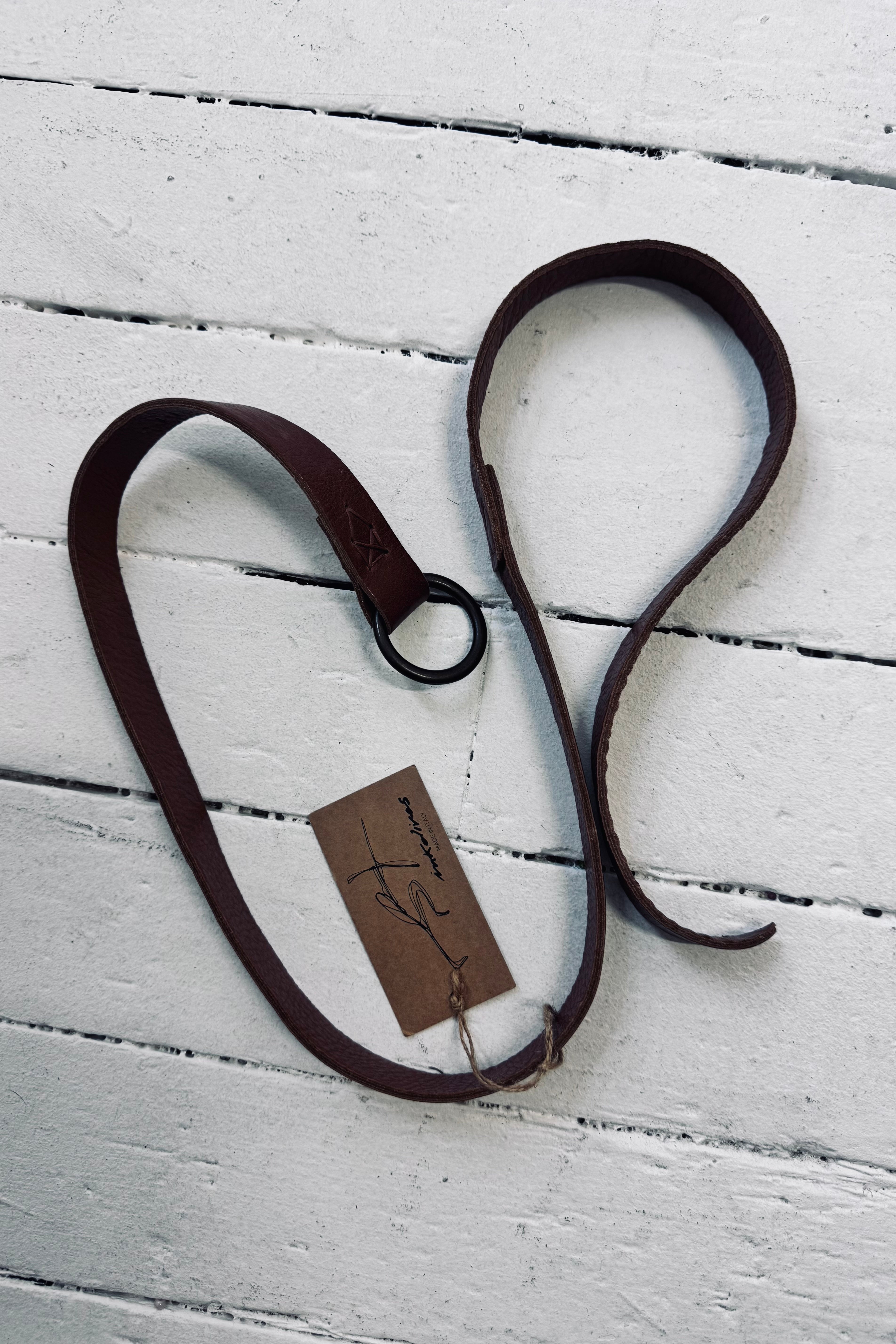 Ink Olives | Salice Belt | Tan